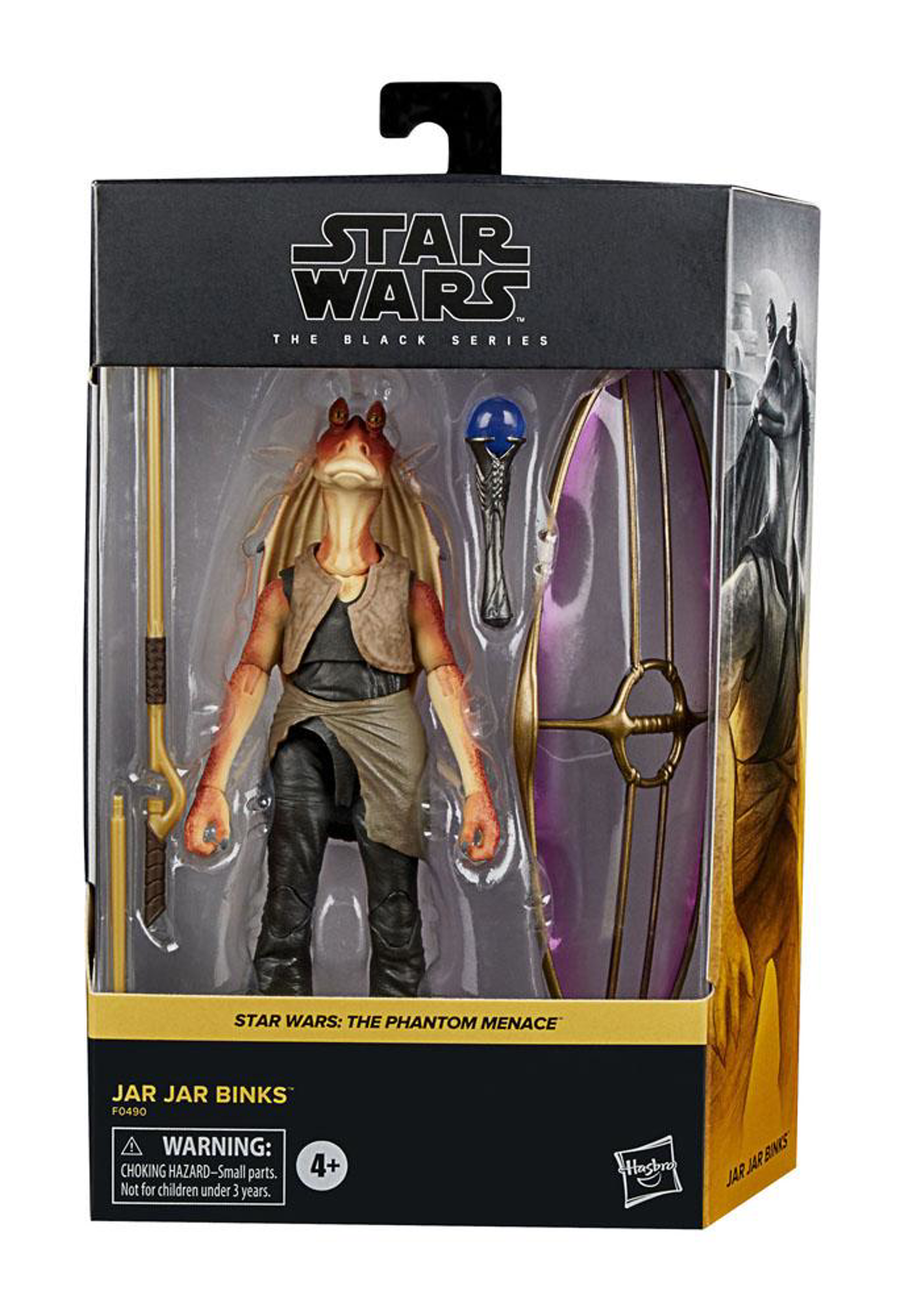 Star Wars The Black Series - La Menace Fantôme Figurine d'action Deluxe de Jar Jar Binks 15cm