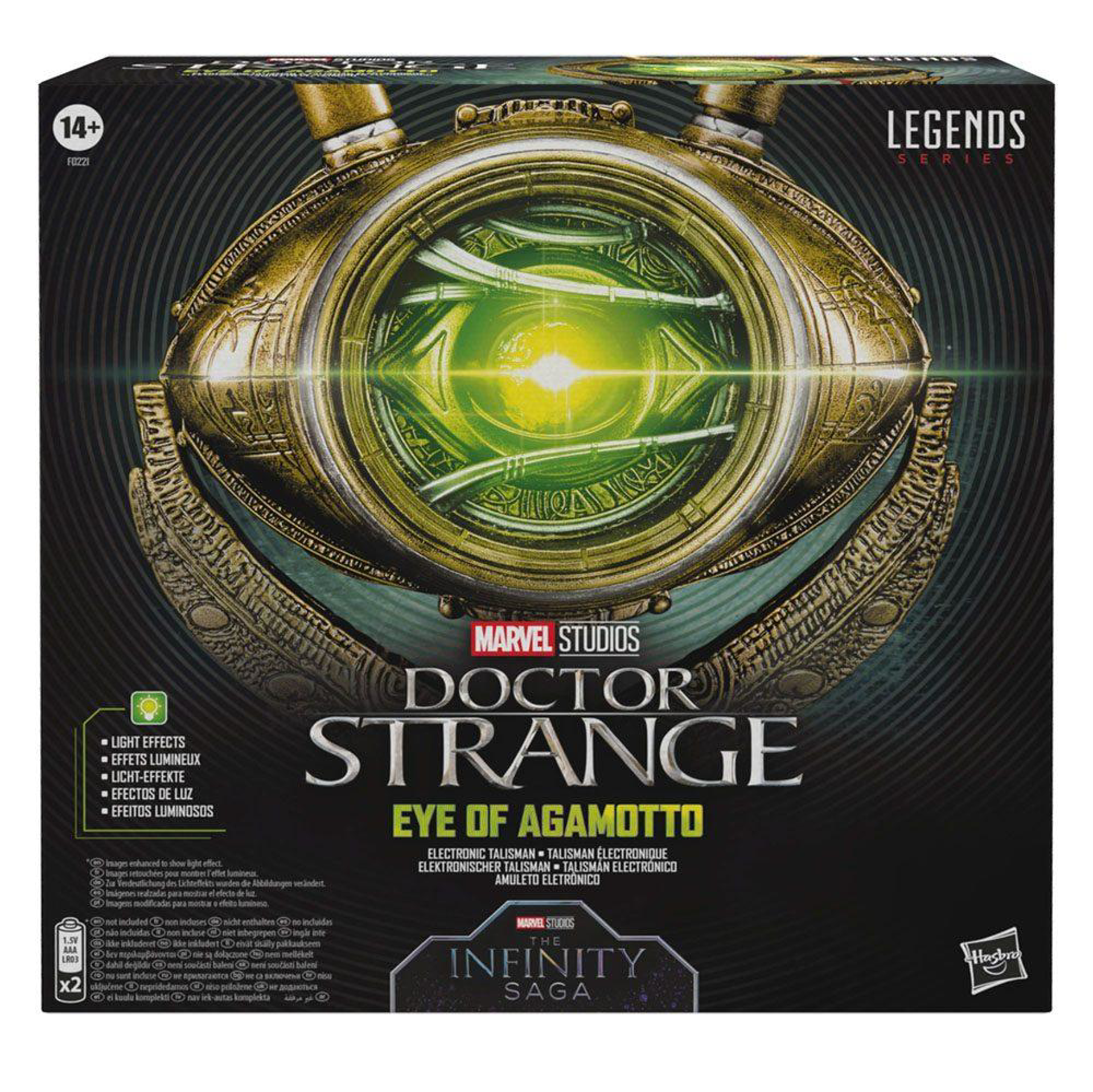 Marvel Legends Series - Réplique 1/1 de l'Œil d'Agamotto de Doctor Strange de la Saga des Pierres d'infinité