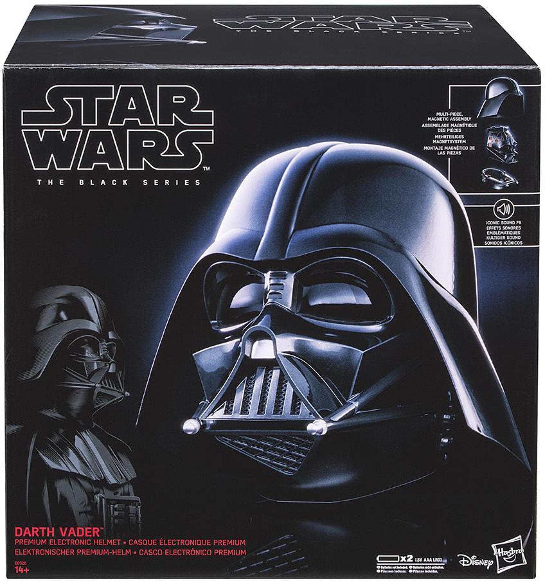 Star Wars The Black Series - Réplique 1/1 Premium du casque de Darth Vader
