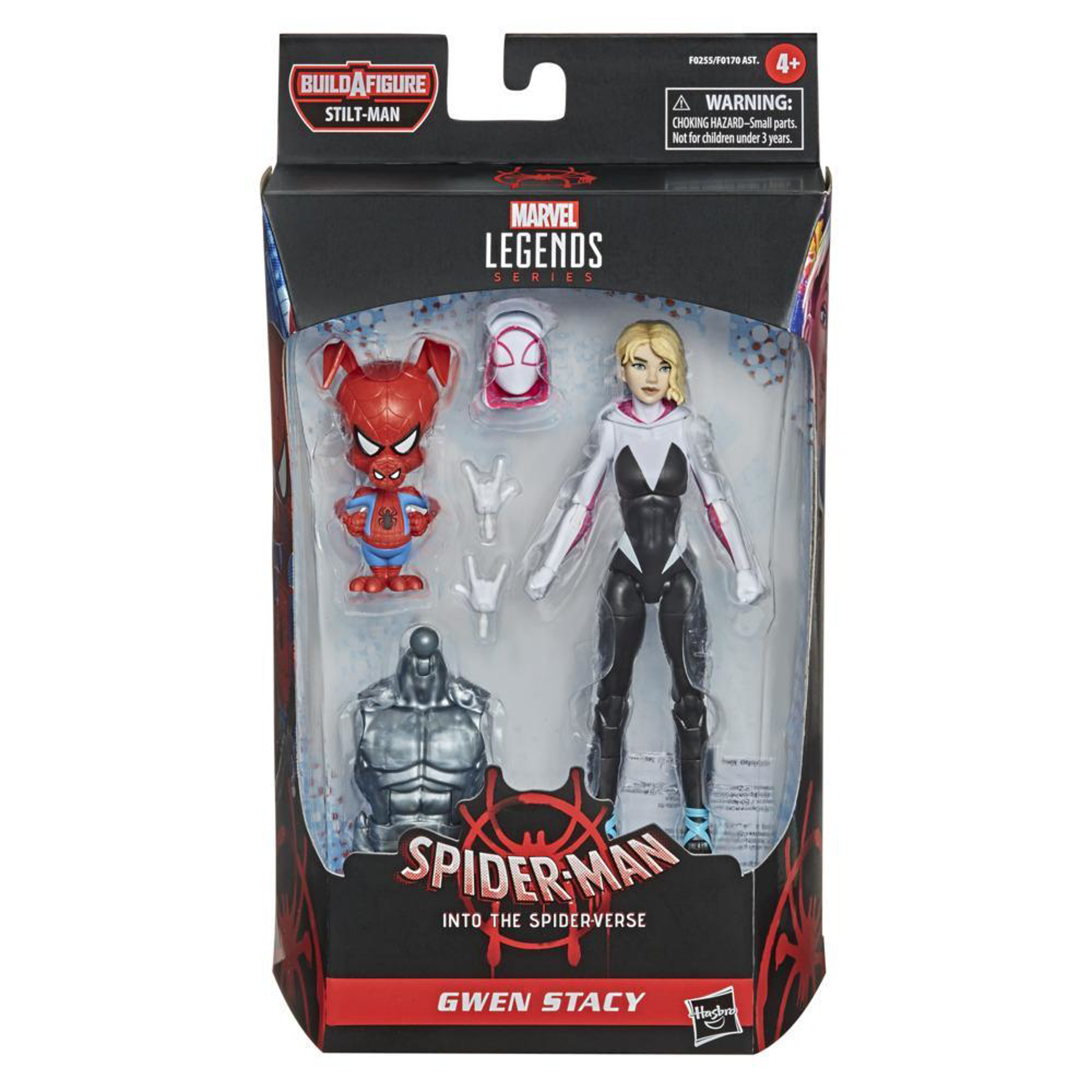 Marvel Legends Series - Build-A-Figure Série Silt-Man - Spider Man : New Generation Figurine d'action de Gwen Stacy 15cm