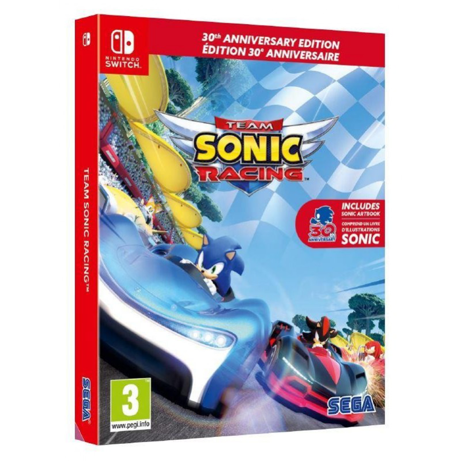 Team Sonic Racing - 30th Anniversary Edition - flash vidéo