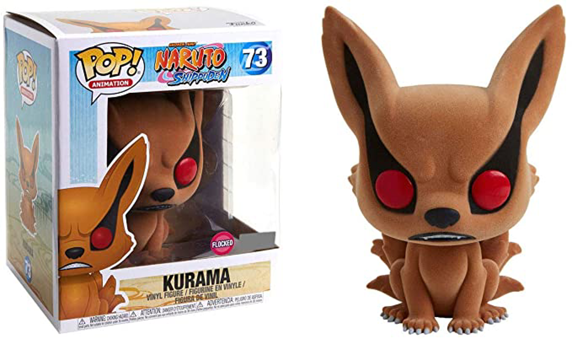 Funko Pop! Animation: Naruto S2 - Kurama 6" (Super Sized & Flocked) - US EXCLUSIVE - flash vidéo