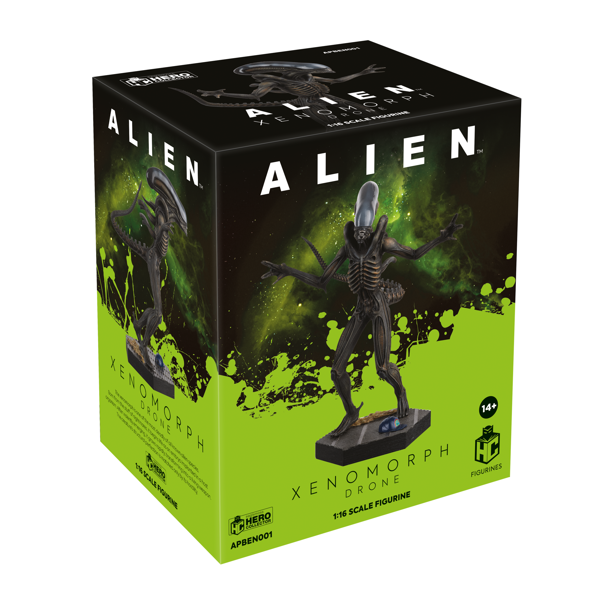 Aliens - Figurine Drone Xénomorphe Édition Box Display 16 cm - flash vidéo