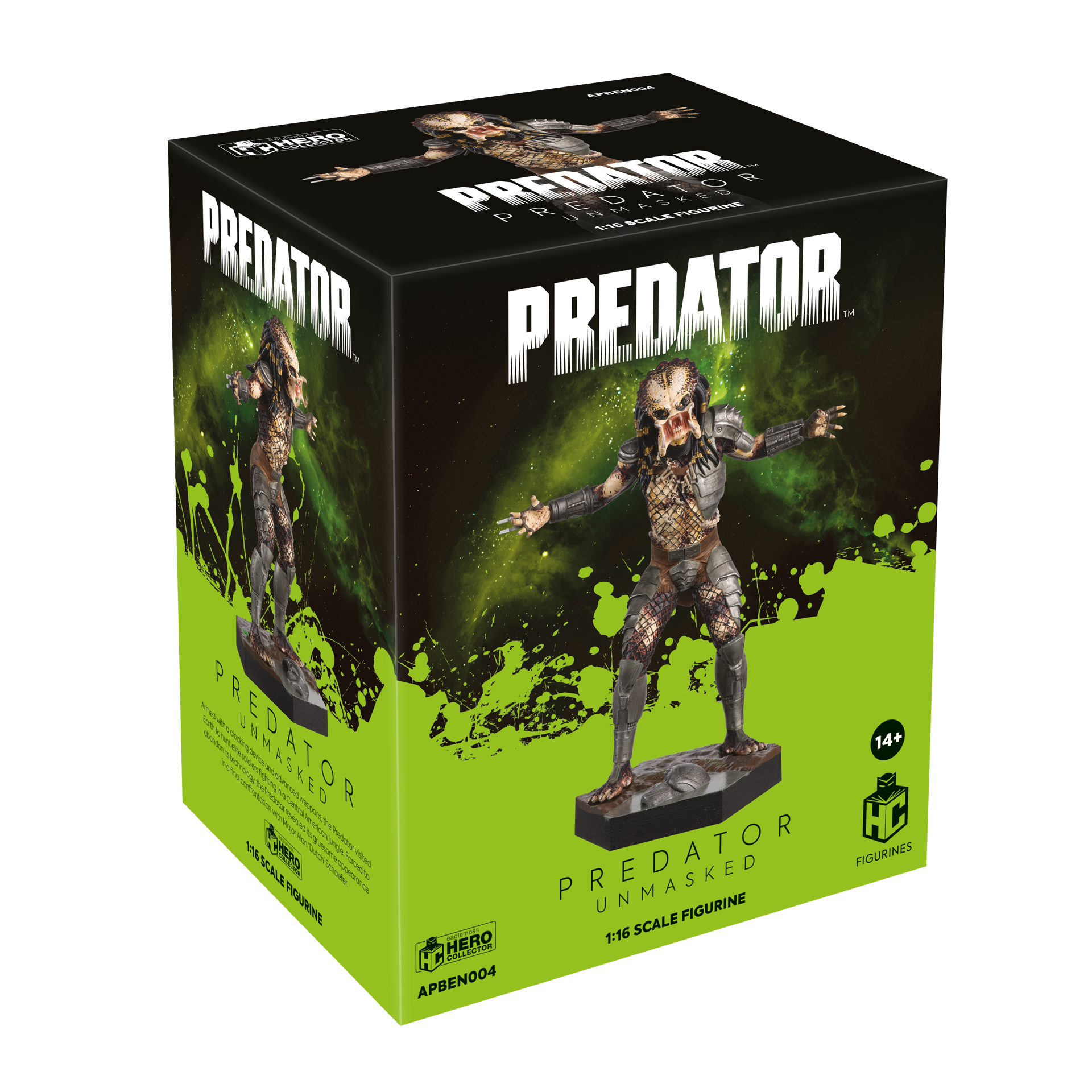 Predator - Figurine Predator Sans Masque Edition Box Display 15 cm - flash vidéo
