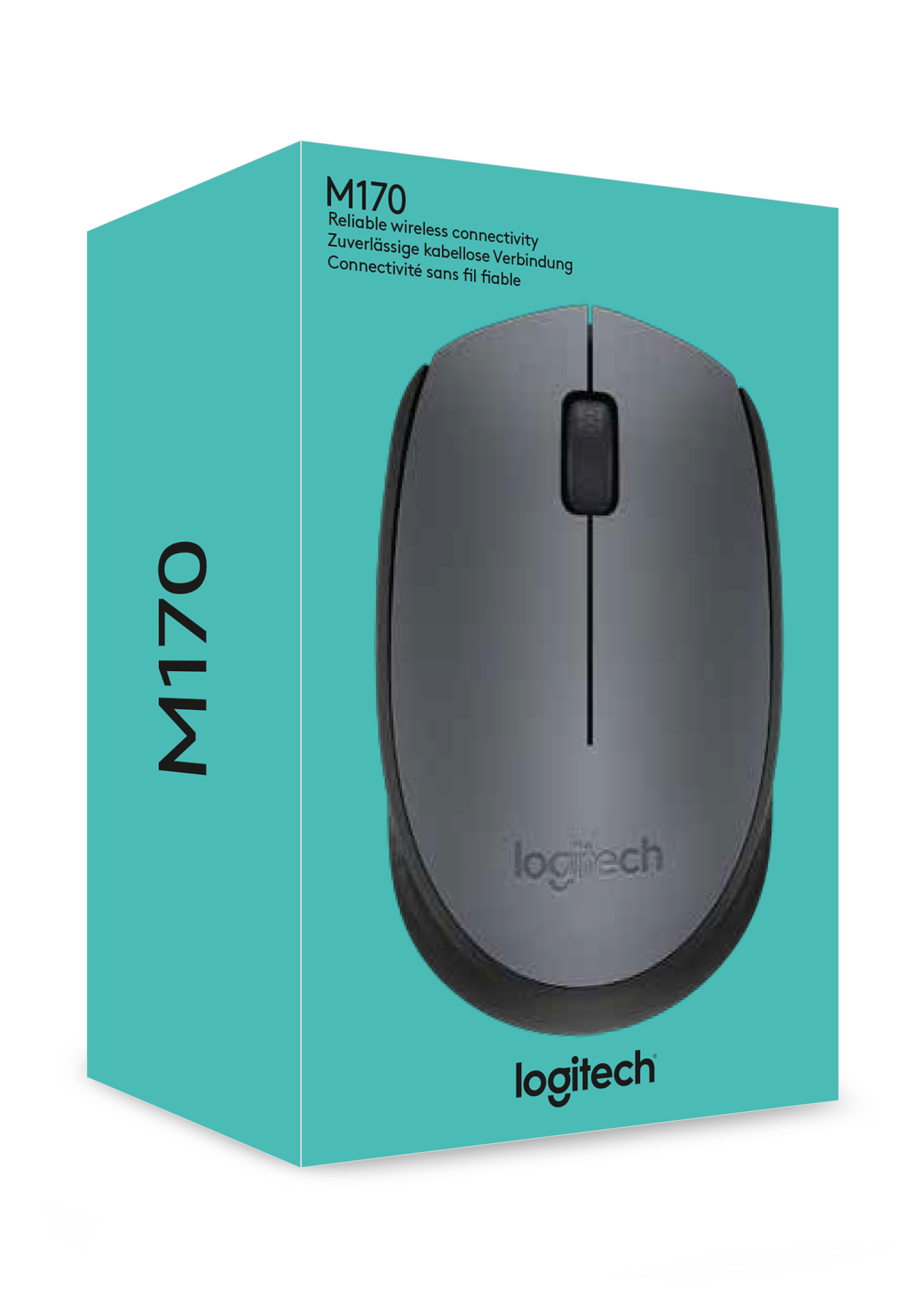 Logitech Souris sans fil M170 Grise et Noire - flash vidéo