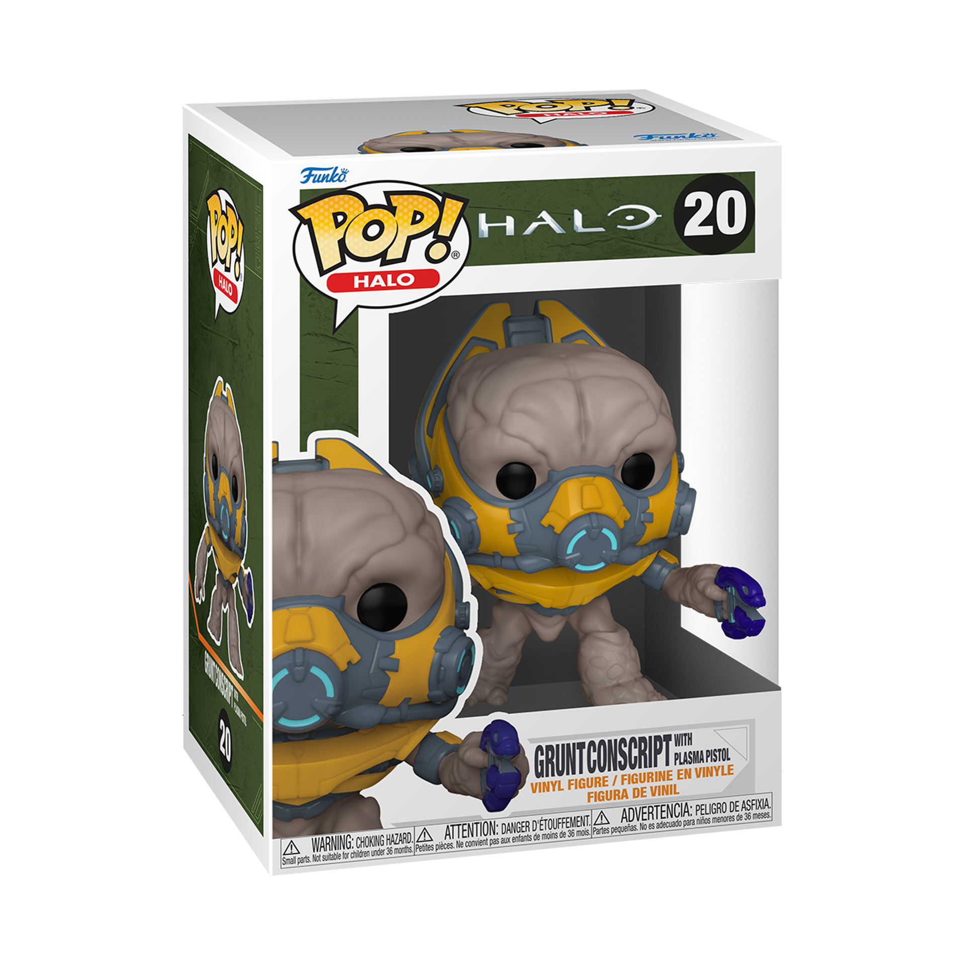 Funko Pop! Games: Halo Infinite - Grunt Conscript with Plasma Pistol ENG Merchandising - flash vidéo
