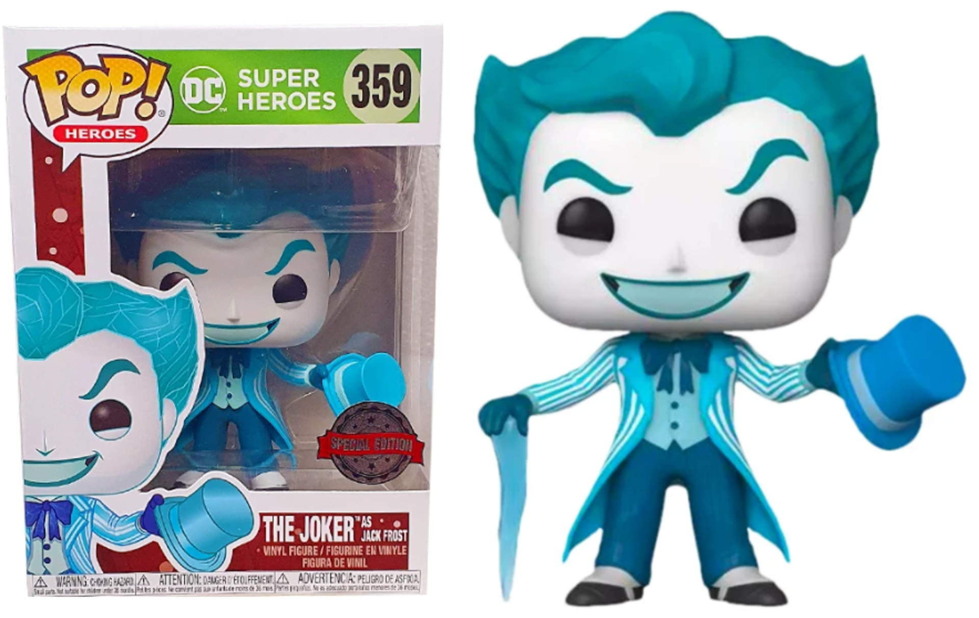 Funko Pop! Heroes: DC Holiday- Jack Frost Joker - flash vidéo