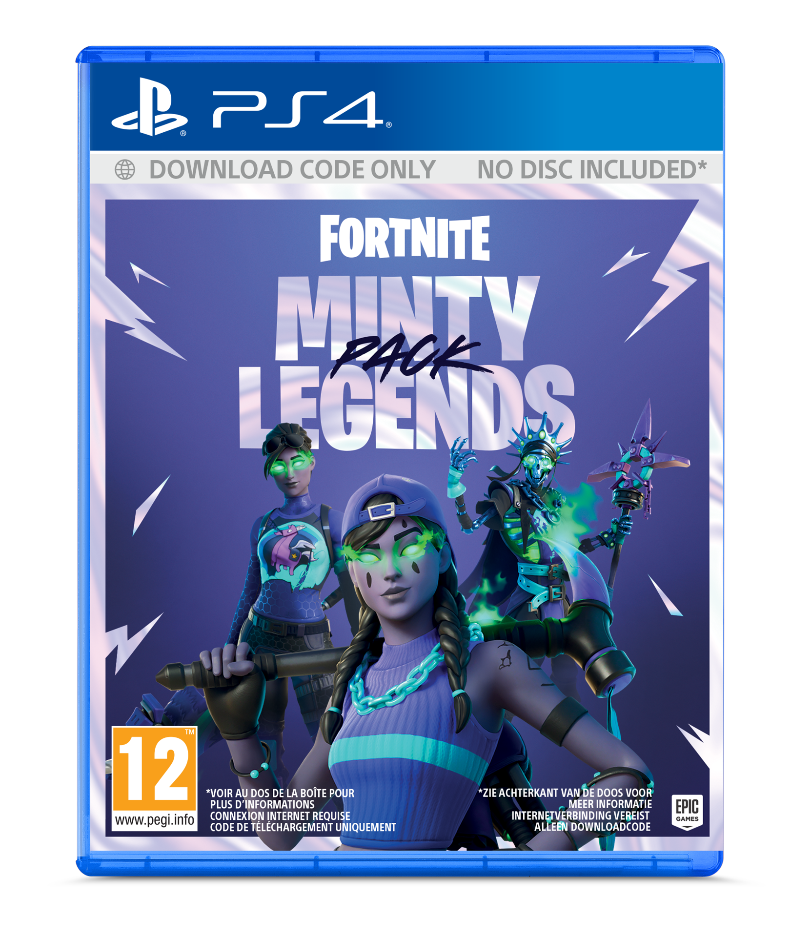 Fortnite : Pack Légendes Fraîches (Code-in-a-box) - flash vidéo