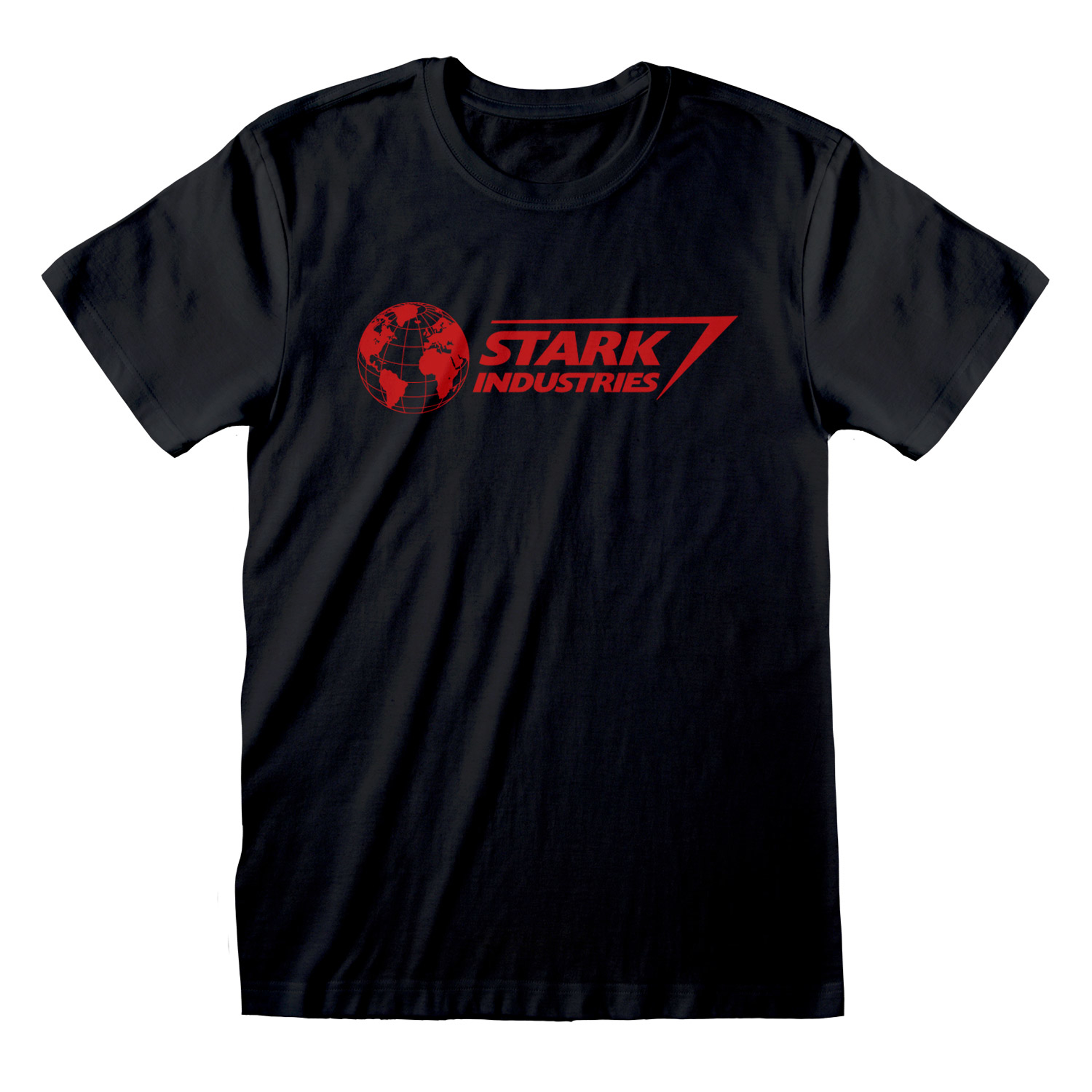 Marvel - T-shirt unisexe Noir Stark Industries - S - flash vidéo