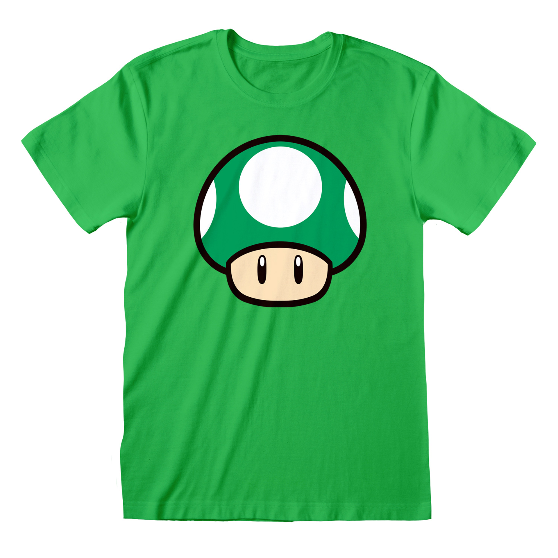 Nintendo - T-Shirt unisexe Vert Super Mario Champignon 1-UP - L
