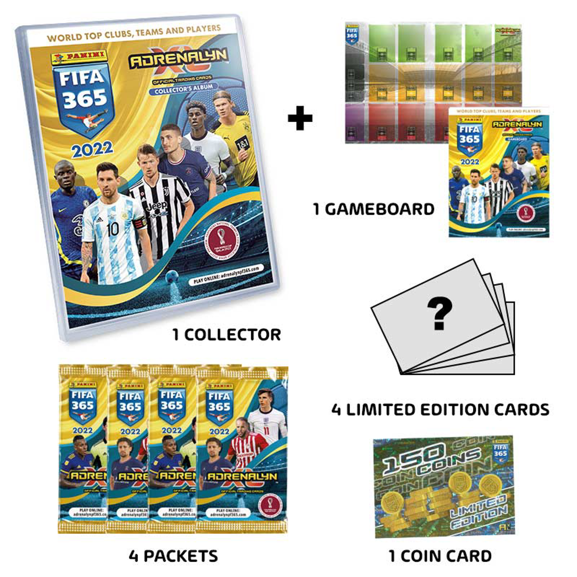 Panini - FIFA 2022 Pack de Démarrage Album + 5 Pochettes - flash vidéo