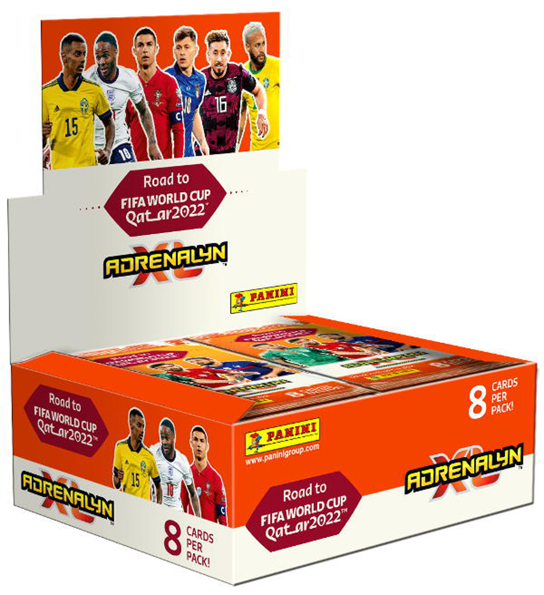 Panini - FIFA 2022 Pochette 6 Cartes à Echanger Boite de 24 - flash vidéo