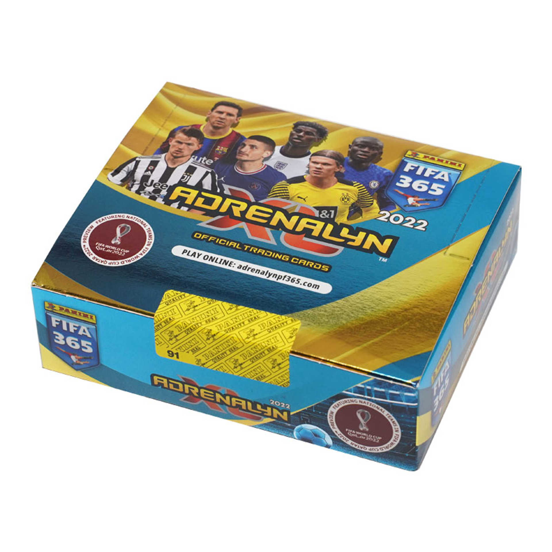 Panini - FIFA 2022 Pochette 5 Stickers Boite de 50 - flash vidéo