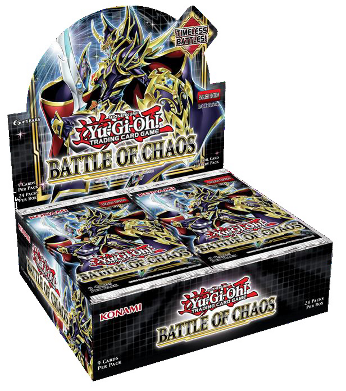 Yu-Gi-Oh! JCC - Display de Pack de Booster La Bataille du Chaos (24 Boosters)
