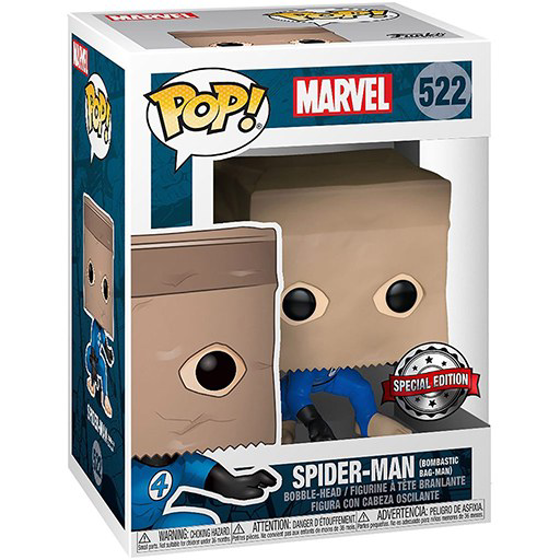 Funko Pop! Marvel: Spider-Man (Bombastic Bag-Man) - US Exclusive - flash vidéo