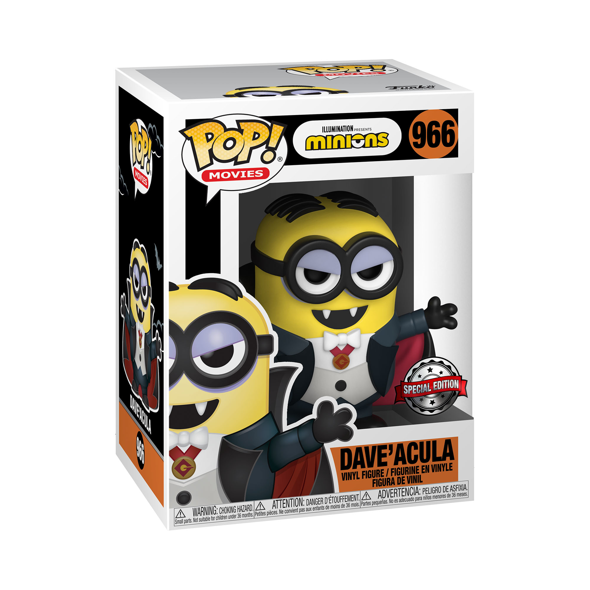 Funko Pop! Movies: Minions - Dave'Acula - US Exclusive - flash vidéo