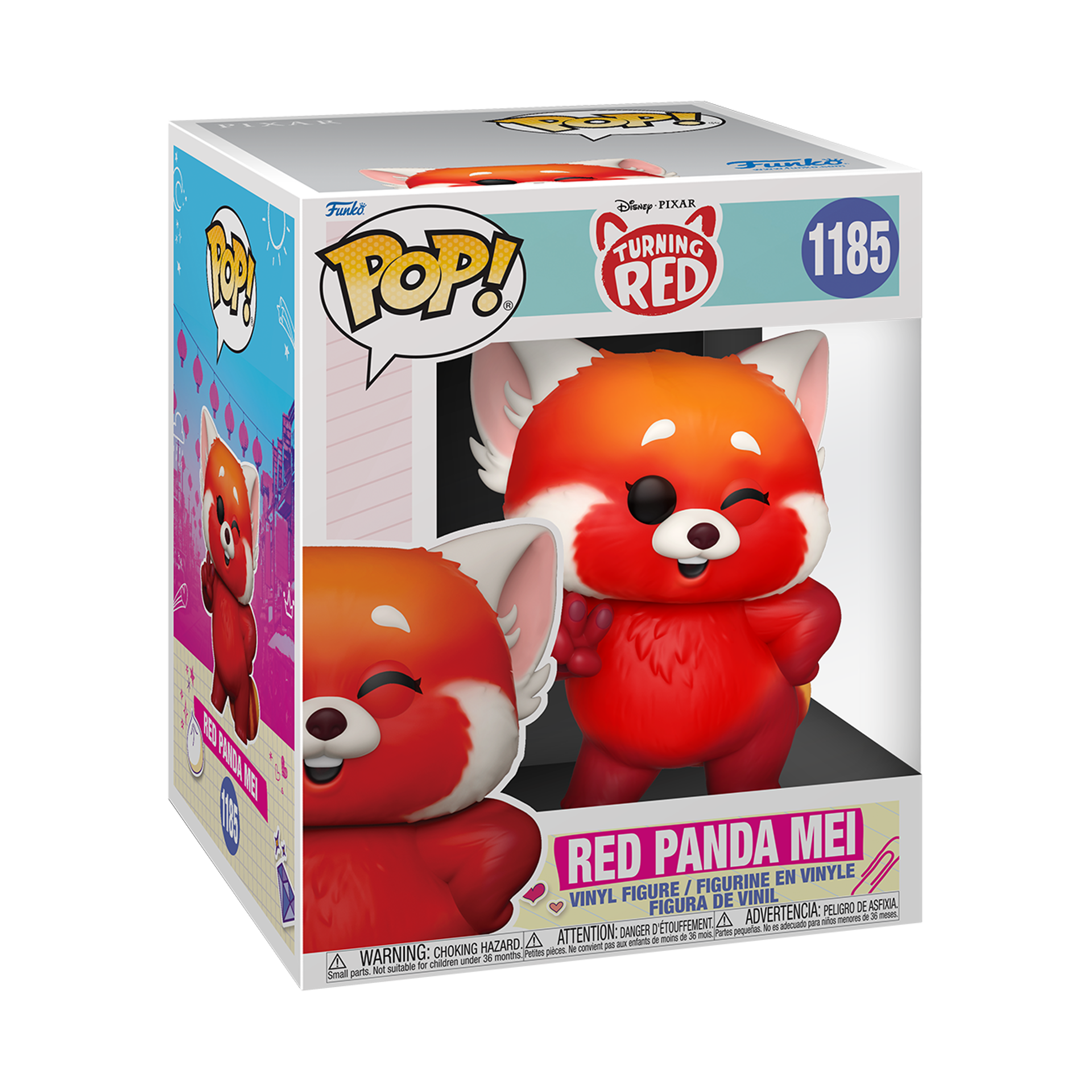 Funko Pop! Super: Turning Red - Red Panda Mei 6" Super Sized Pop! - flash vidéo