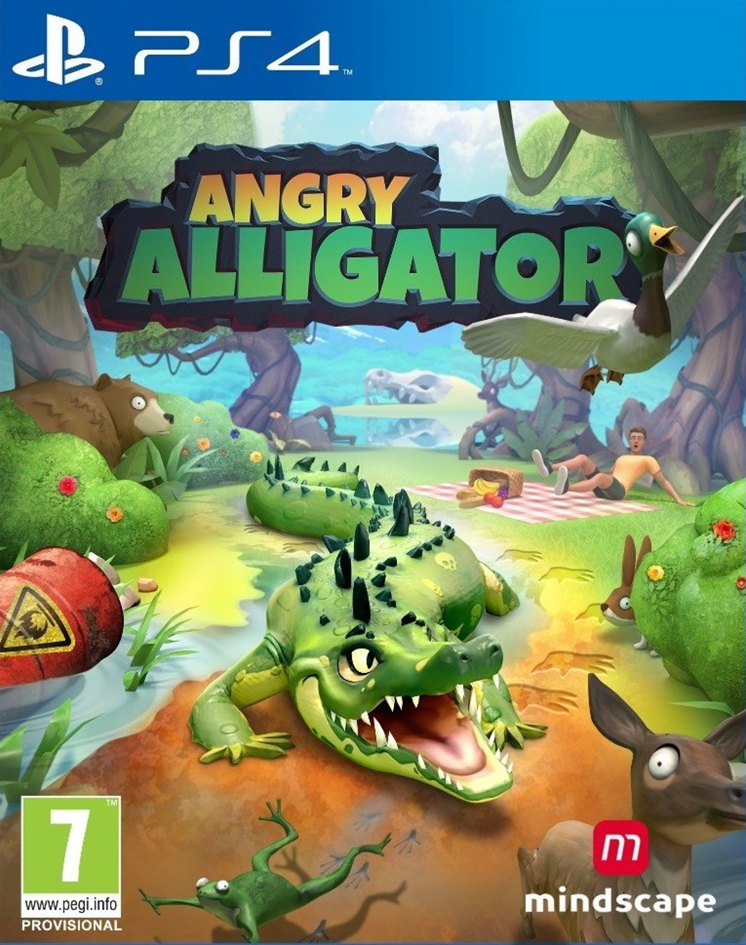 Angry Alligator - flash vidéo