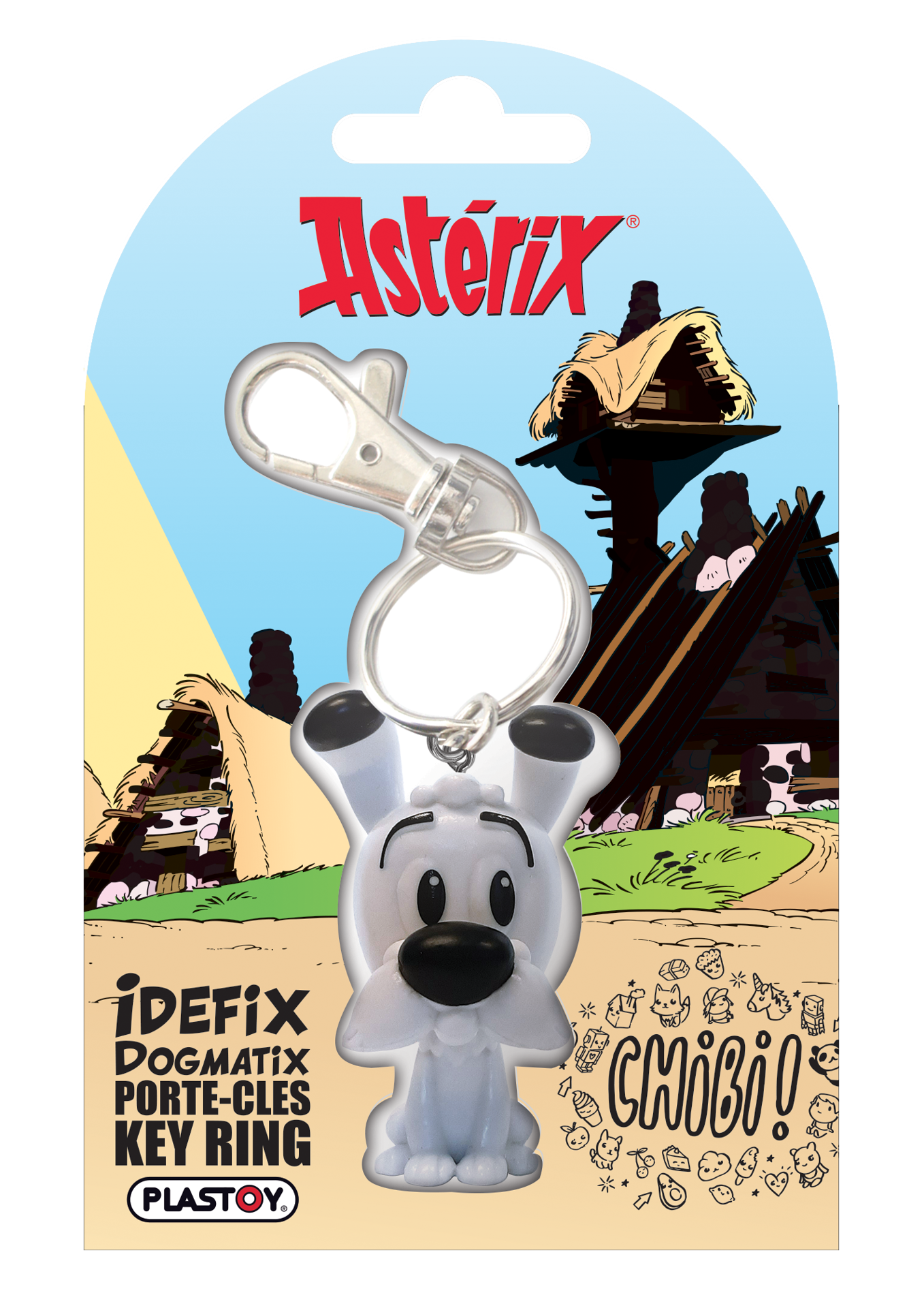 Plastoy - Porte-Clés Chibi Idefix - flash vidéo