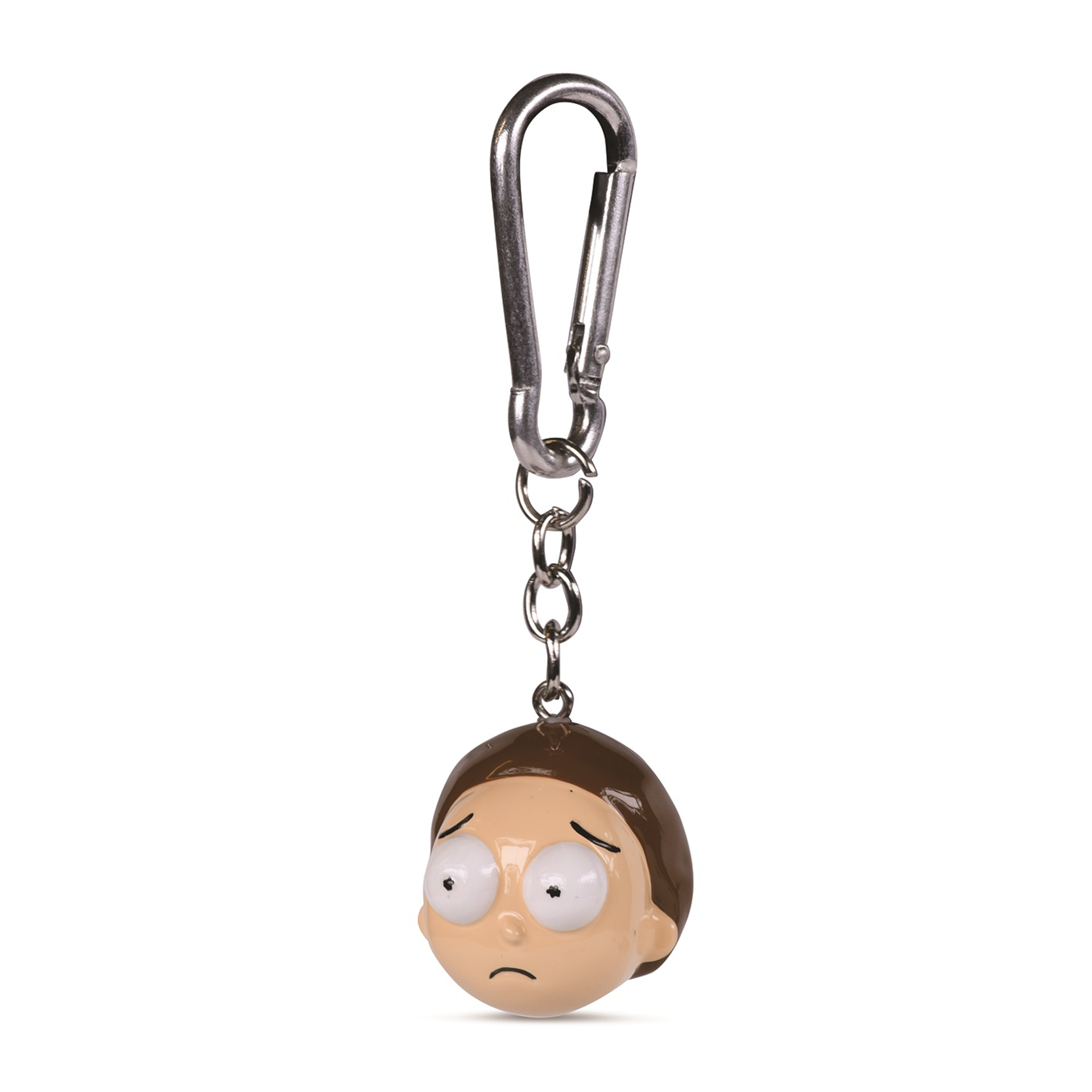 Rick and Morty - Porte-clés 3D Tête de Morty - flash vidéo
