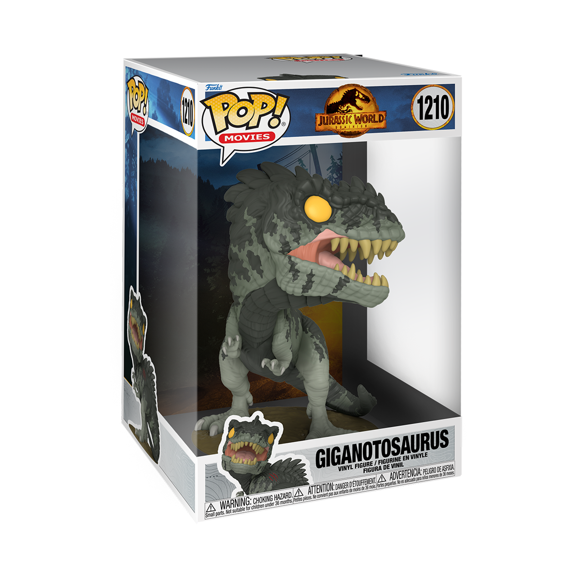 Funko Pop! Jumbo: Jurassic World: Dominion - Giganotosaurus 10" Super Sized Pop!
