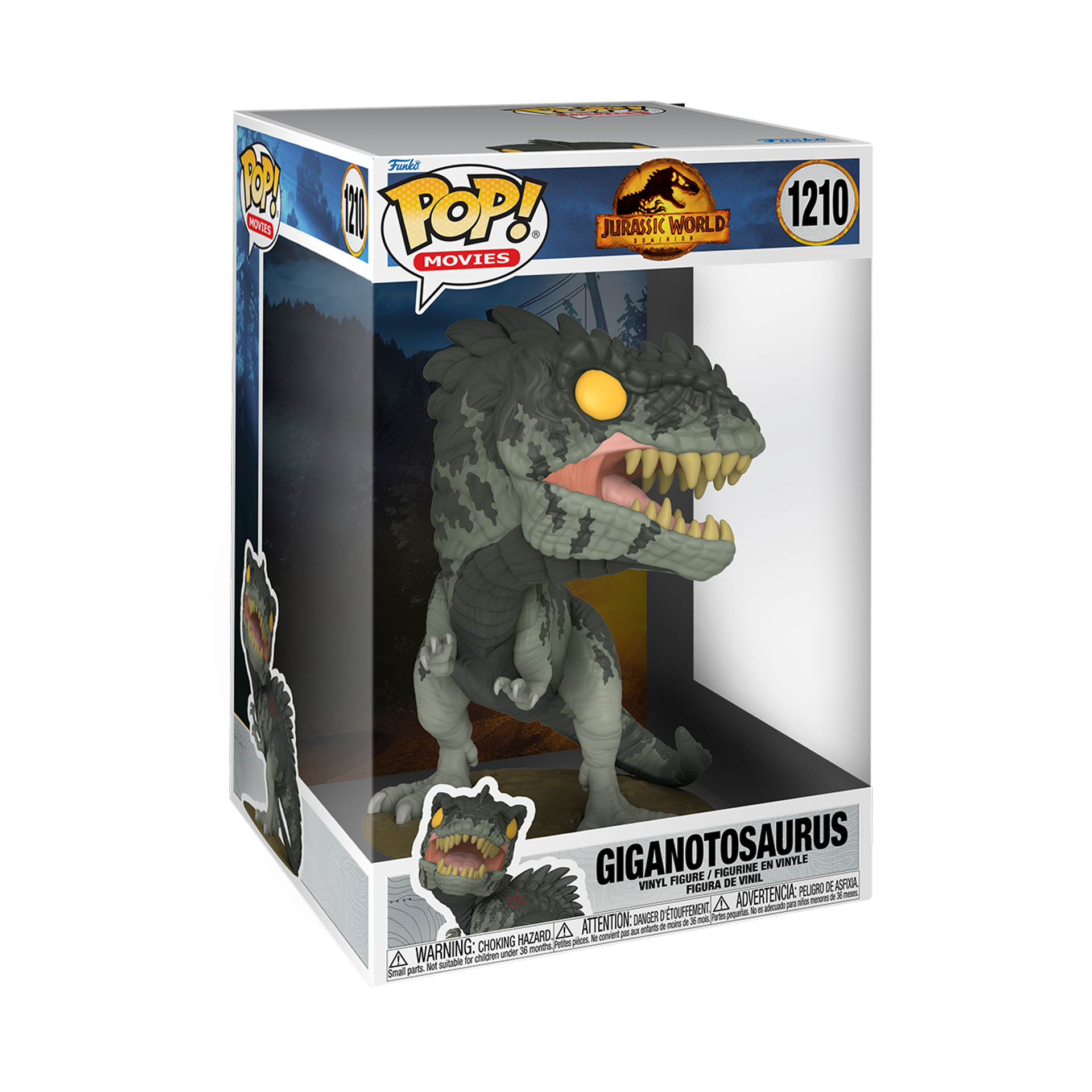 Funko Pop! Jumbo: Jurassic World: Dominion - Giganotosaurus 10" Super Sized Pop! - flash vidéo