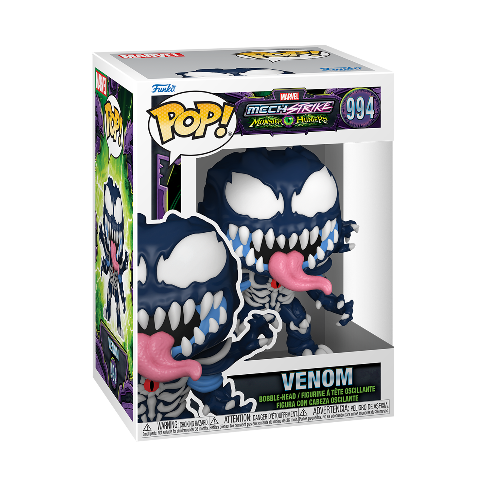 Funko Pop! Marvel Mech Strike: Monster Hunters - Venom - flash vidéo