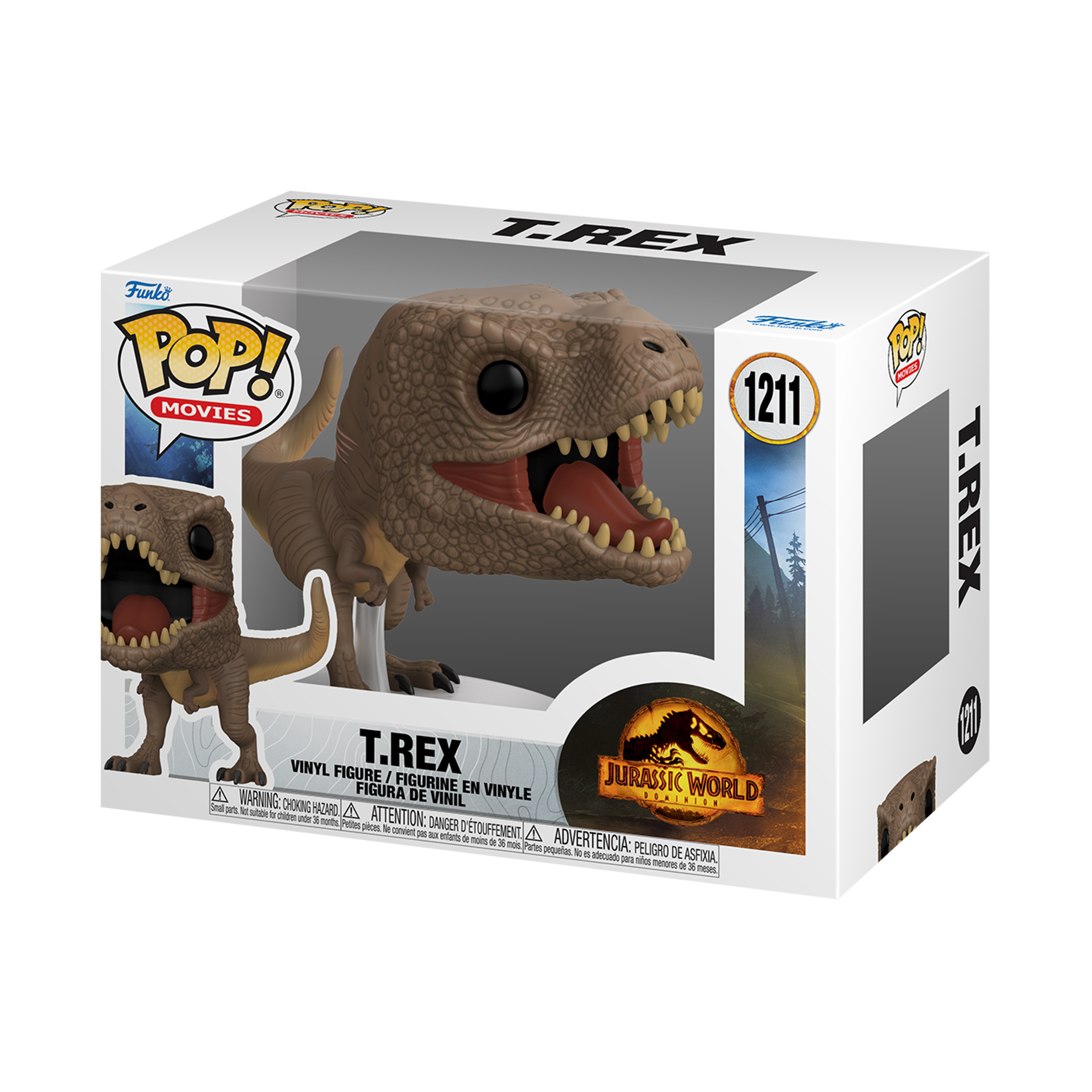 Funko Pop! Movies: Jurassic World: Dominion - T-Rex - flash vidéo