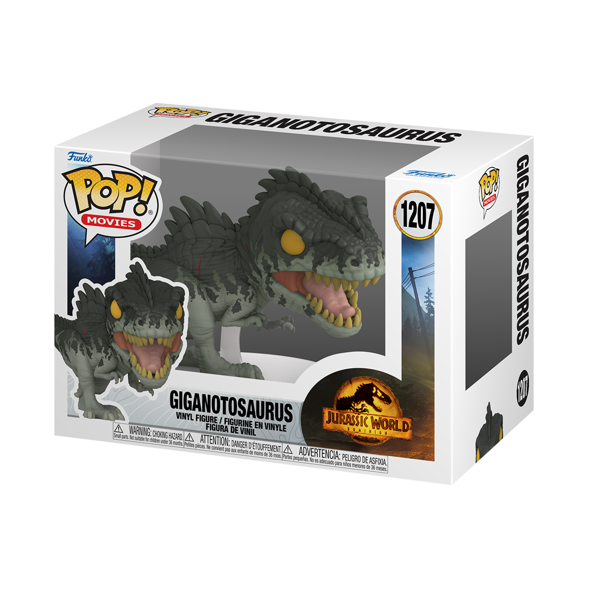 Funko Pop! Movies: Jurassic World: Dominion - Giganotosaurus - flash vidéo