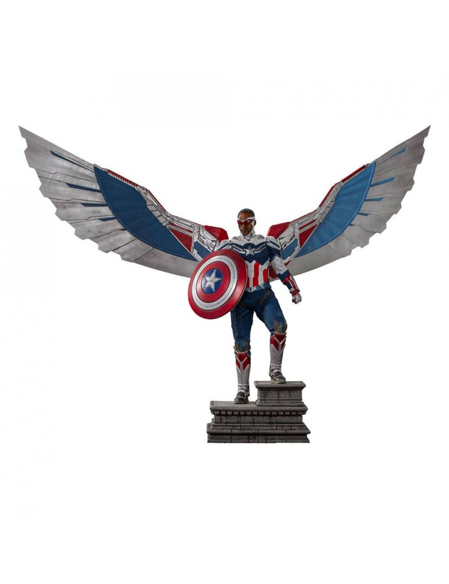 Captain America Sam Wilson - Legacy Replica 1/4 - Open Wings - flash vidéo