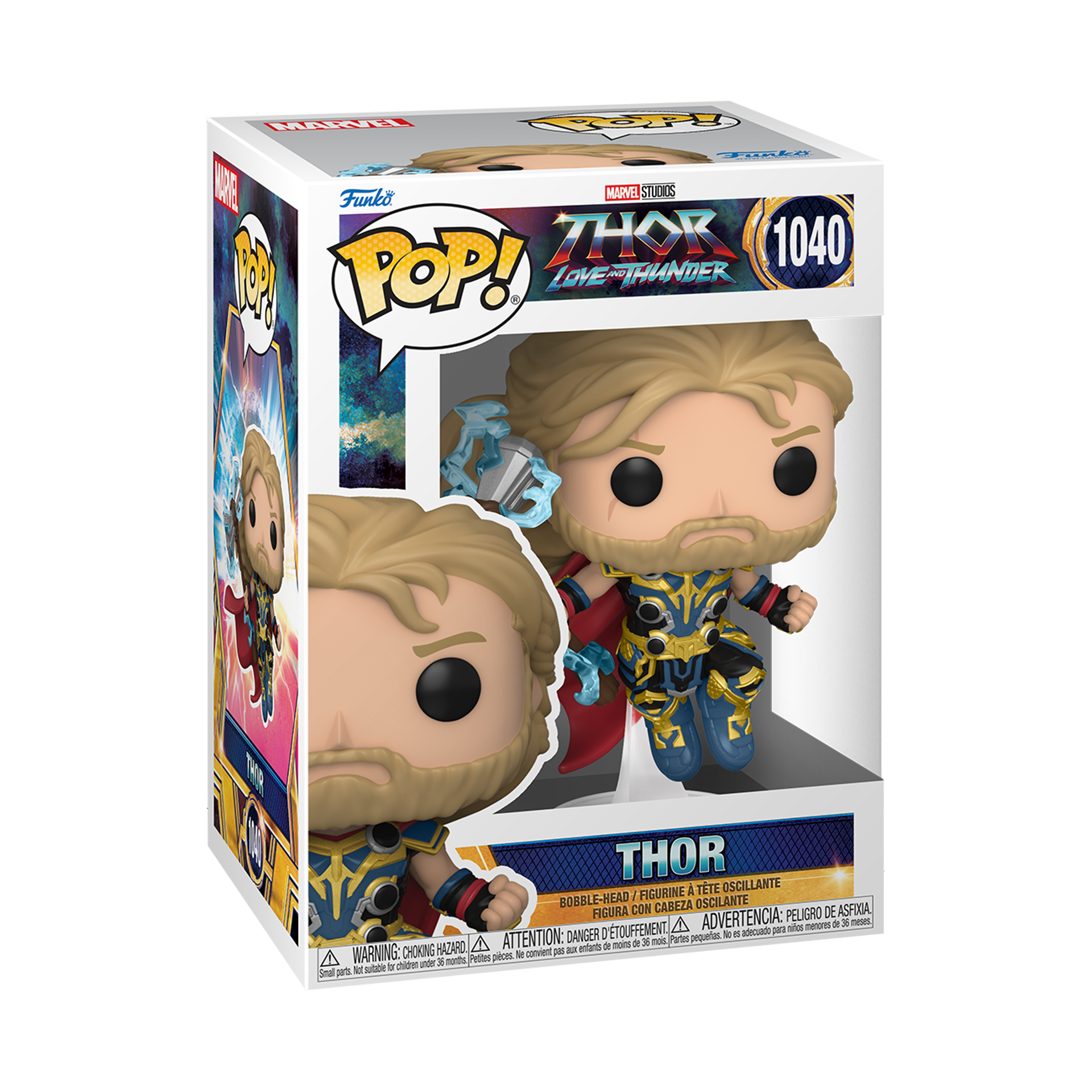 Funko Pop! Marvel: Thor: Love and Thunder - Thor - flash vidéo