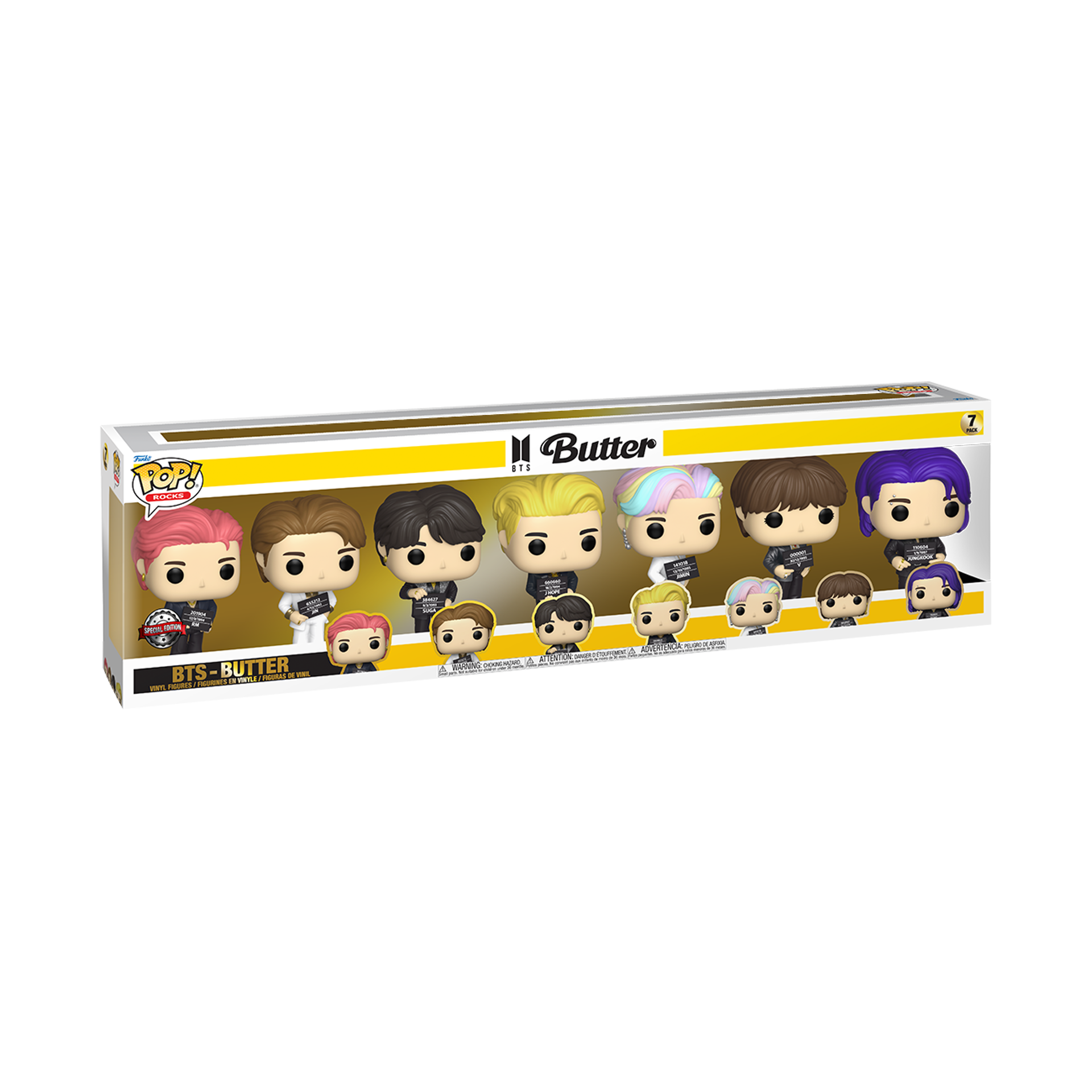 Funko Pop! 7-Pack: BTS - Butter - flash vidéo