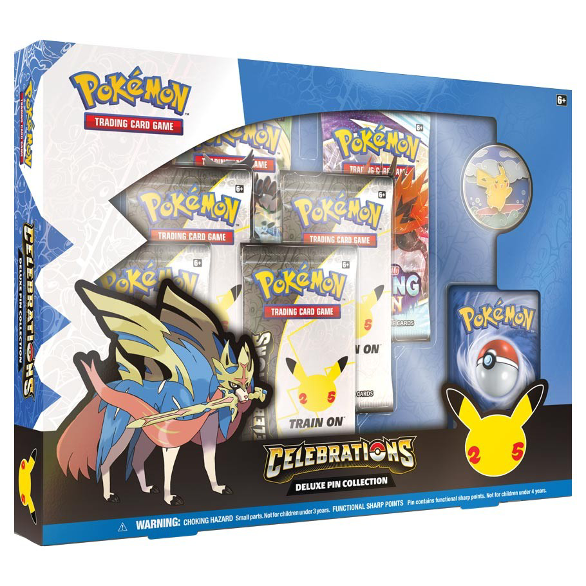Pokémon JCC - 25e Anniversaire - Collection avec pin’s Deluxe Célébrations