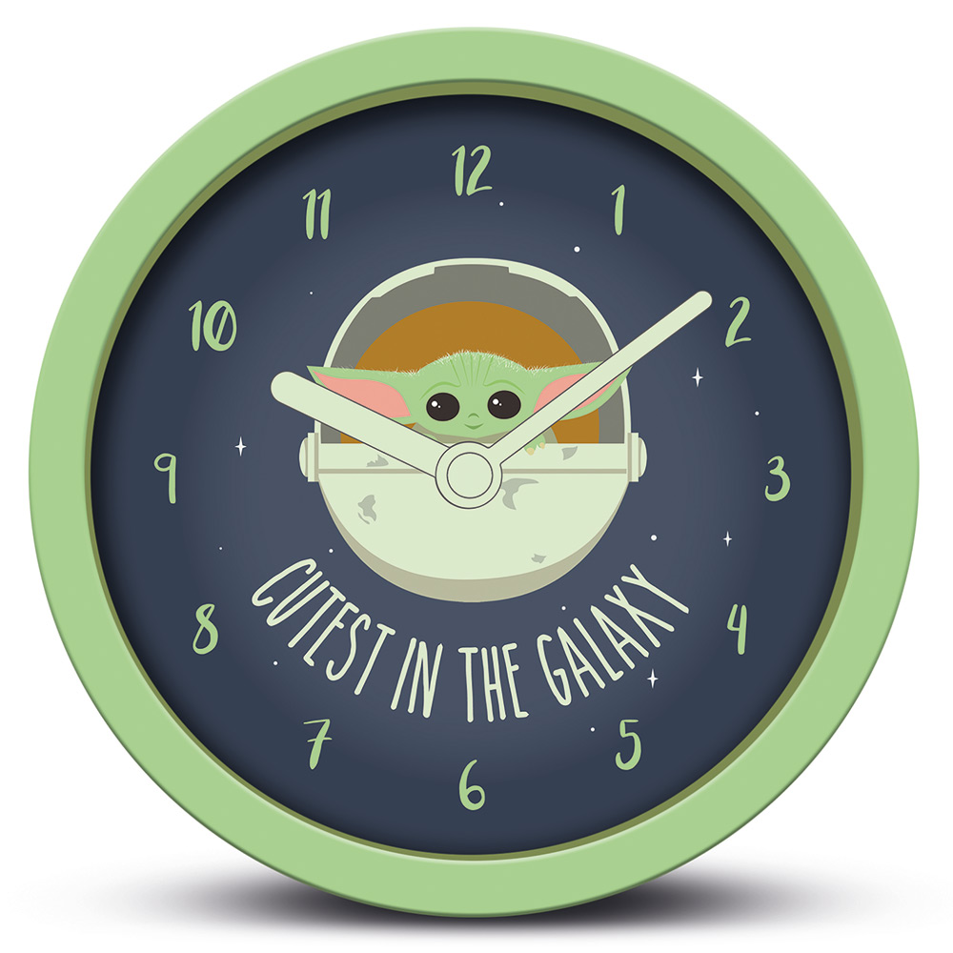 Star Wars : The Mandalorian - Horloge de bureau Le plus mignon de la galaxie