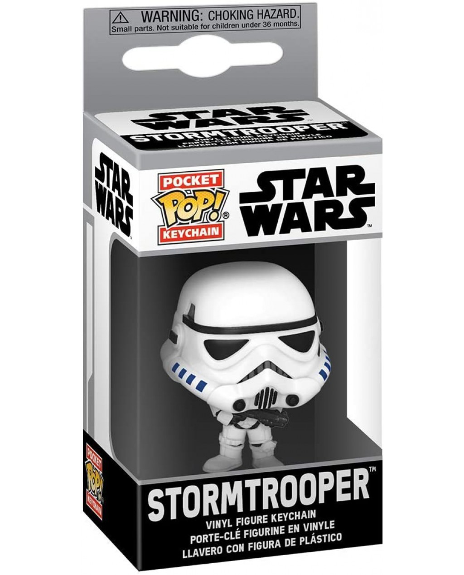 Funko Pocket Pop! Keychain: Star Wars - Stormtrooper - flash vidéo
