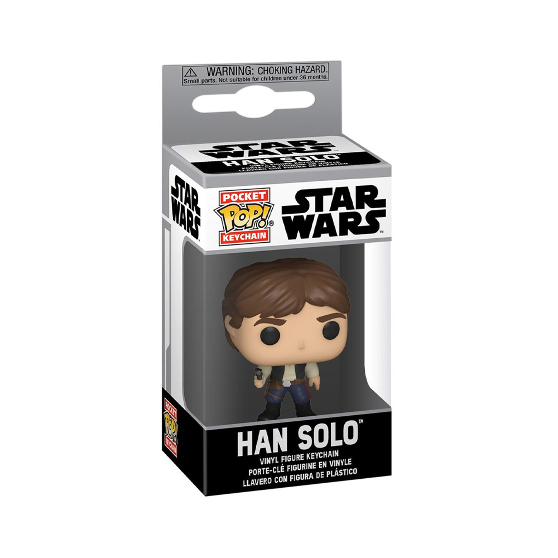 Funko Pocket Pop! Keychain: Star Wars - Han Solo ENG Merchandising - flash vidéo