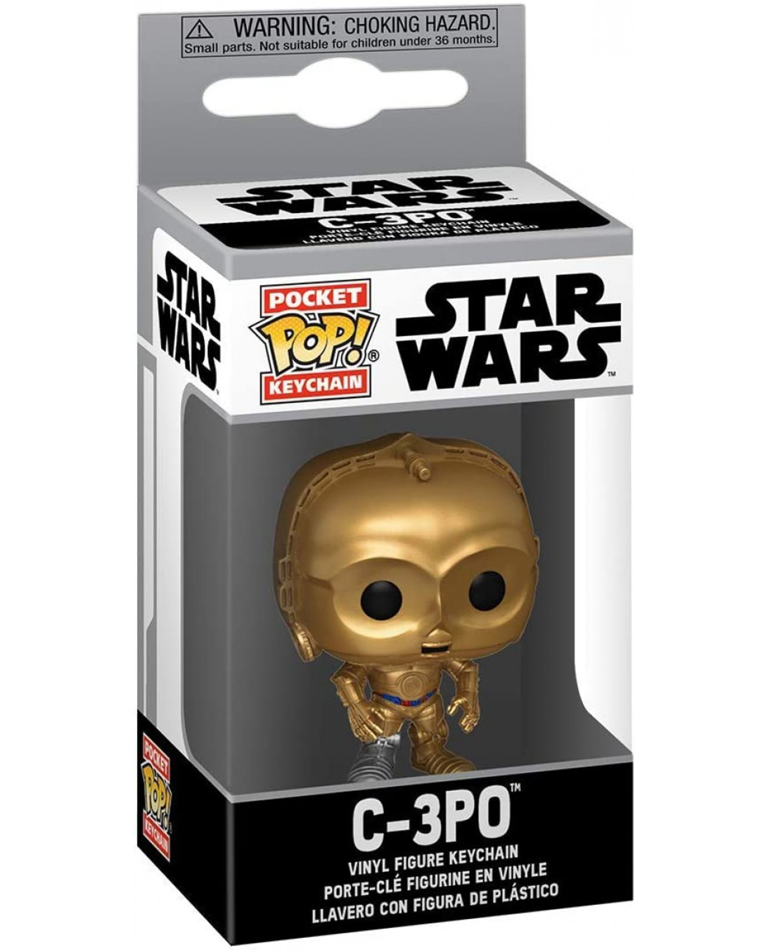 Funko Pocket Pop! Keychain: Star Wars - C-3PO - flash vidéo