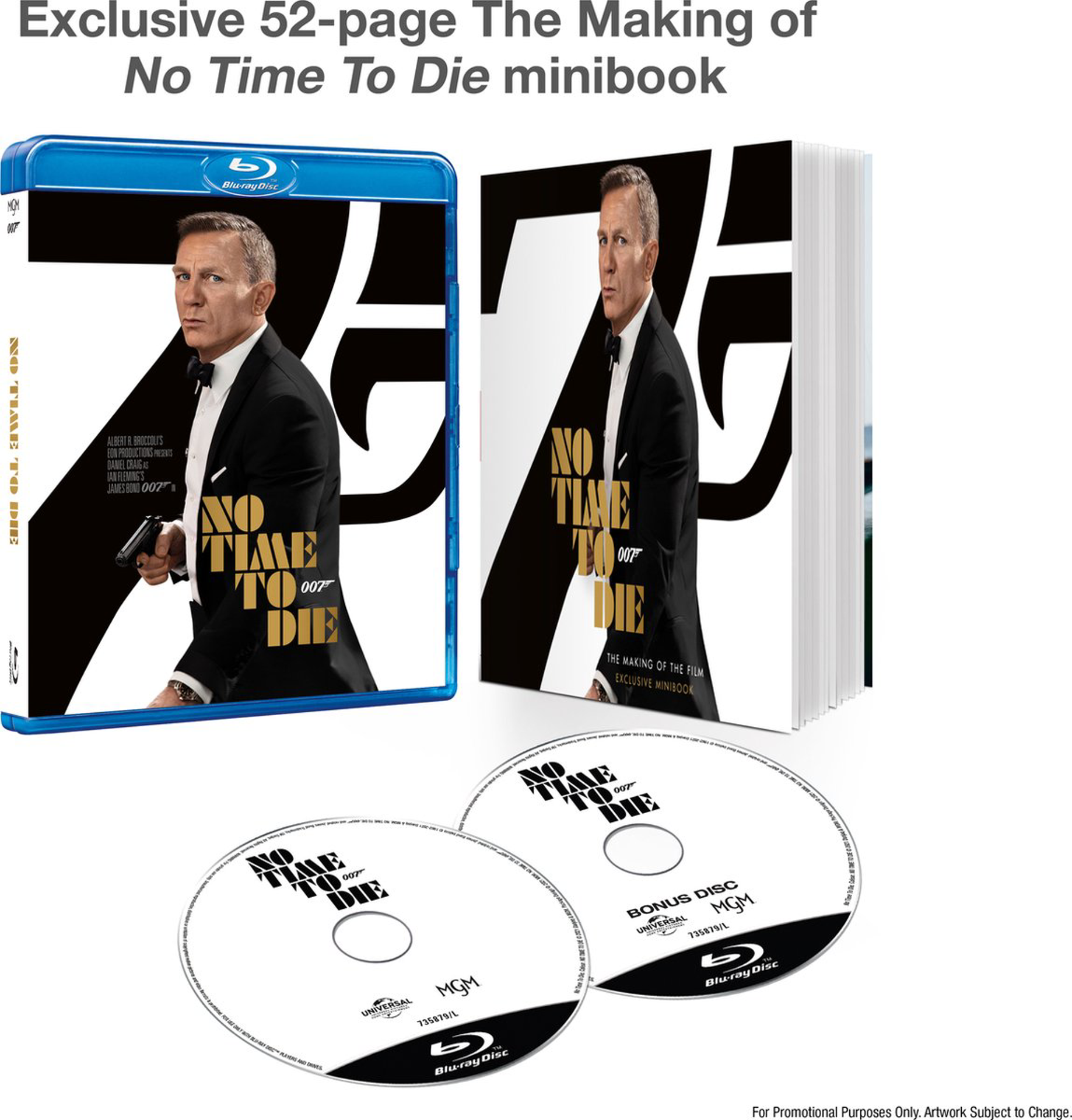 Mourir peut attendre - Steelbook Limited Edition - flash vidéo