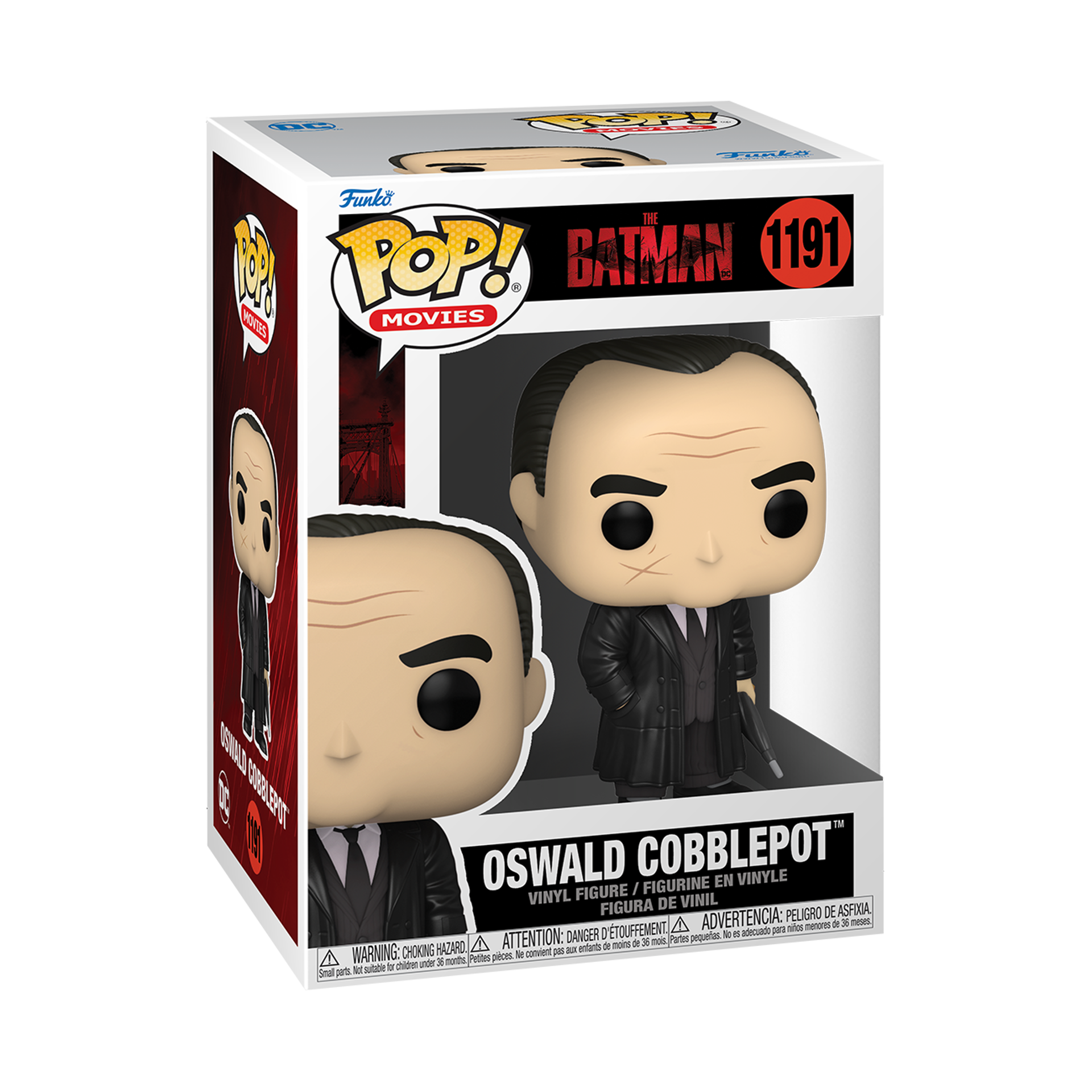 Funko Pop! Movies: The Batman - Oswald Cobblepot (with Chase) ENG Merchandising - flash vidéo