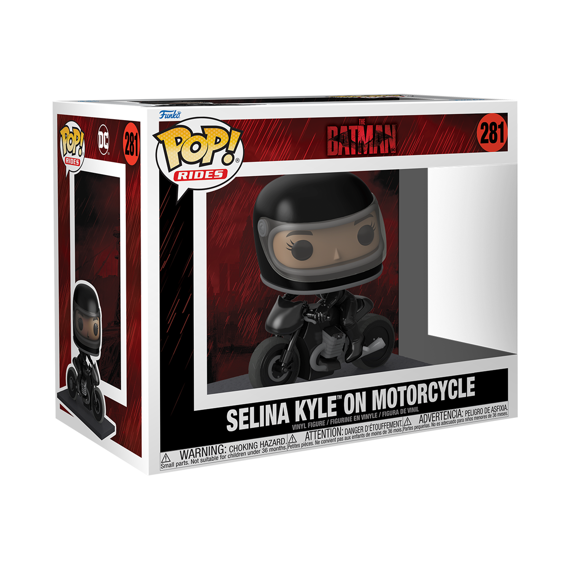 Funko Pop! Rides Deluxe: The Batman - Selina Kyle on Motorcycle ENG Merchandising