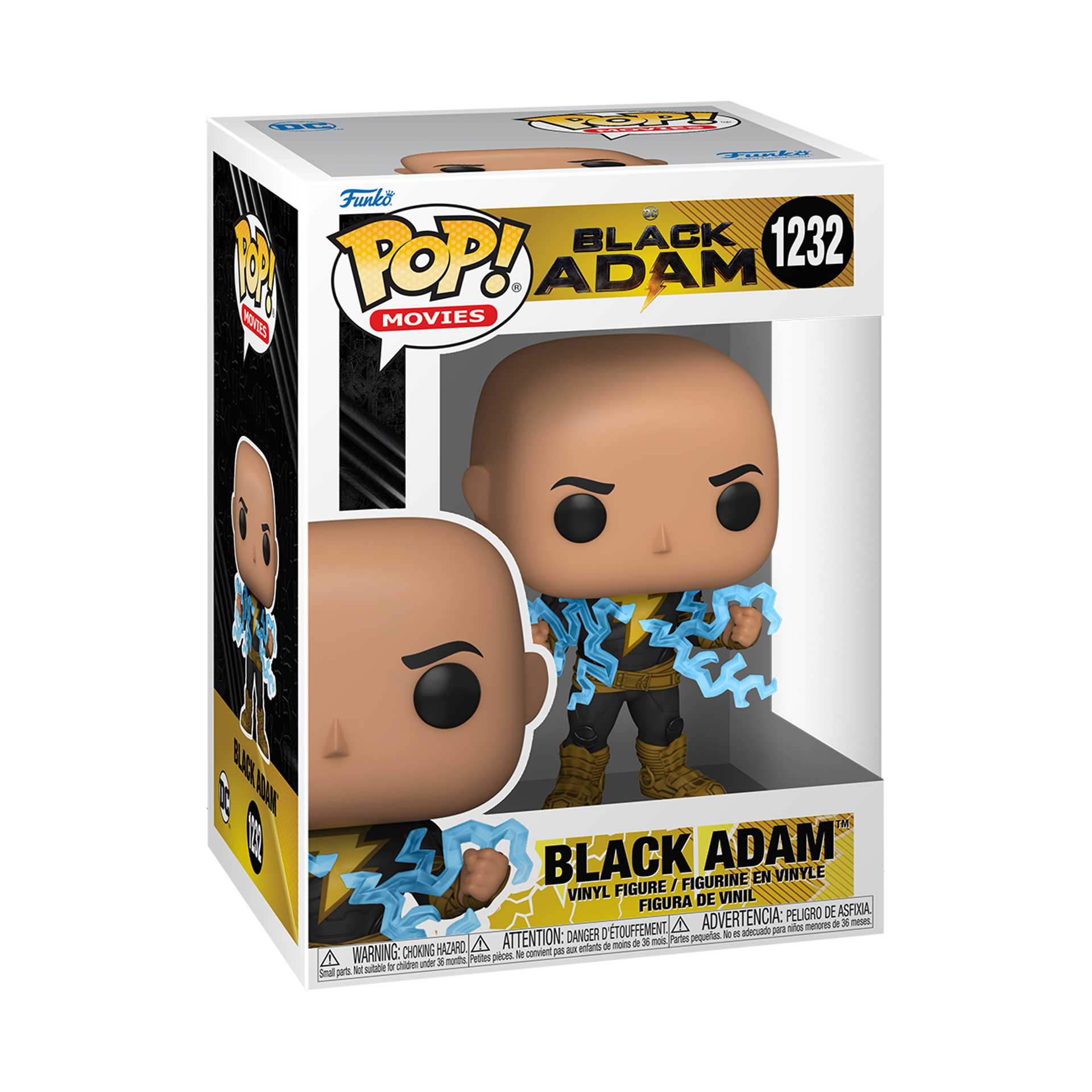 Funko Pop! Movies: Black Adam - Black Adam (with Glow in the Dark Chase) ENG Merchandising