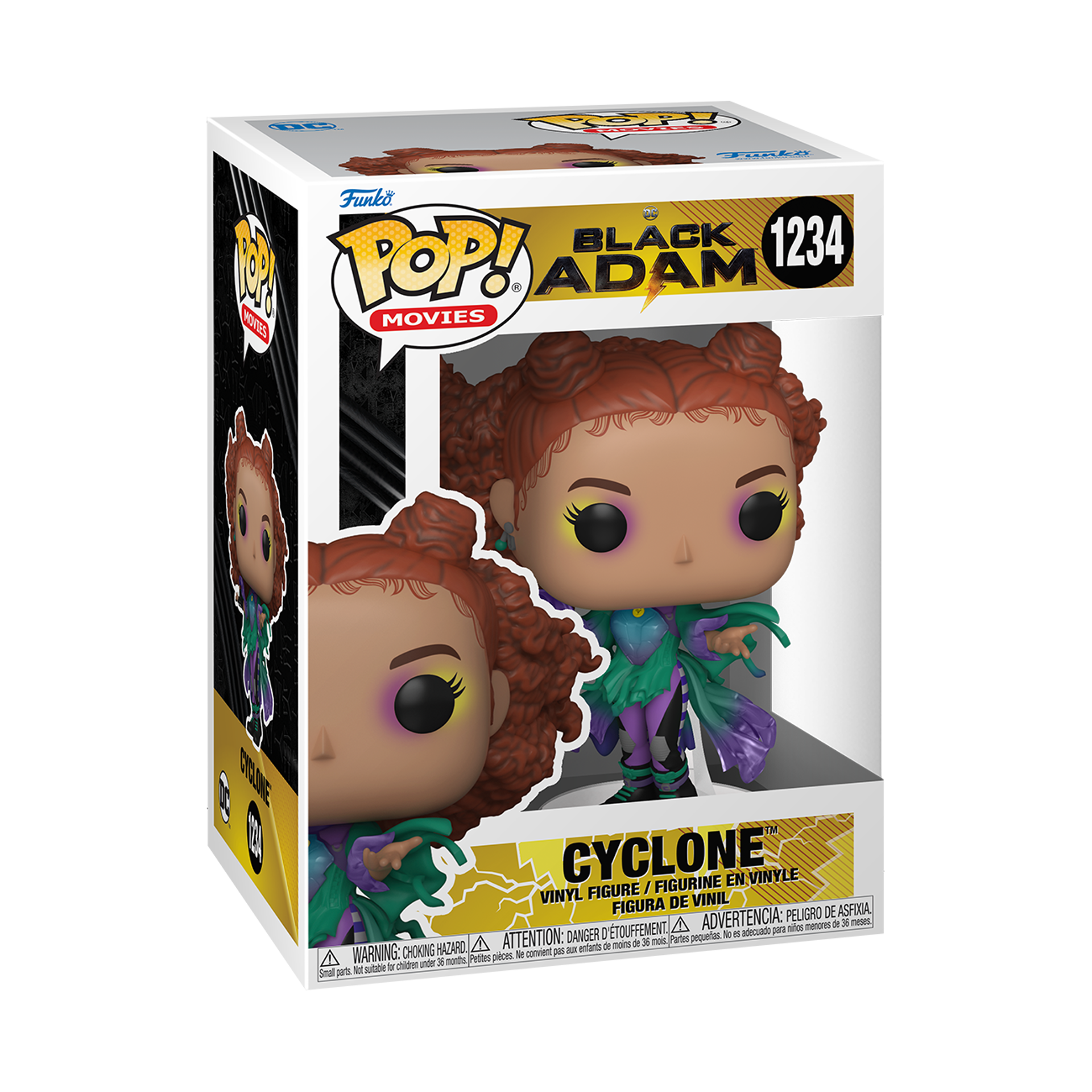 Funko Pop! Movies: Black Adam - Cyclone - flash vidéo