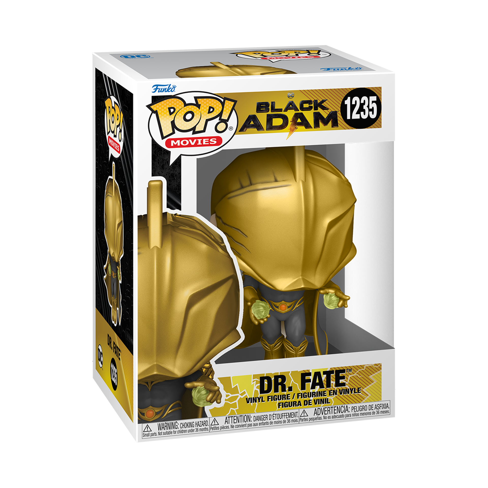 Funko Pop! Movies: Black Adam - Dr. Fate - flash vidéo