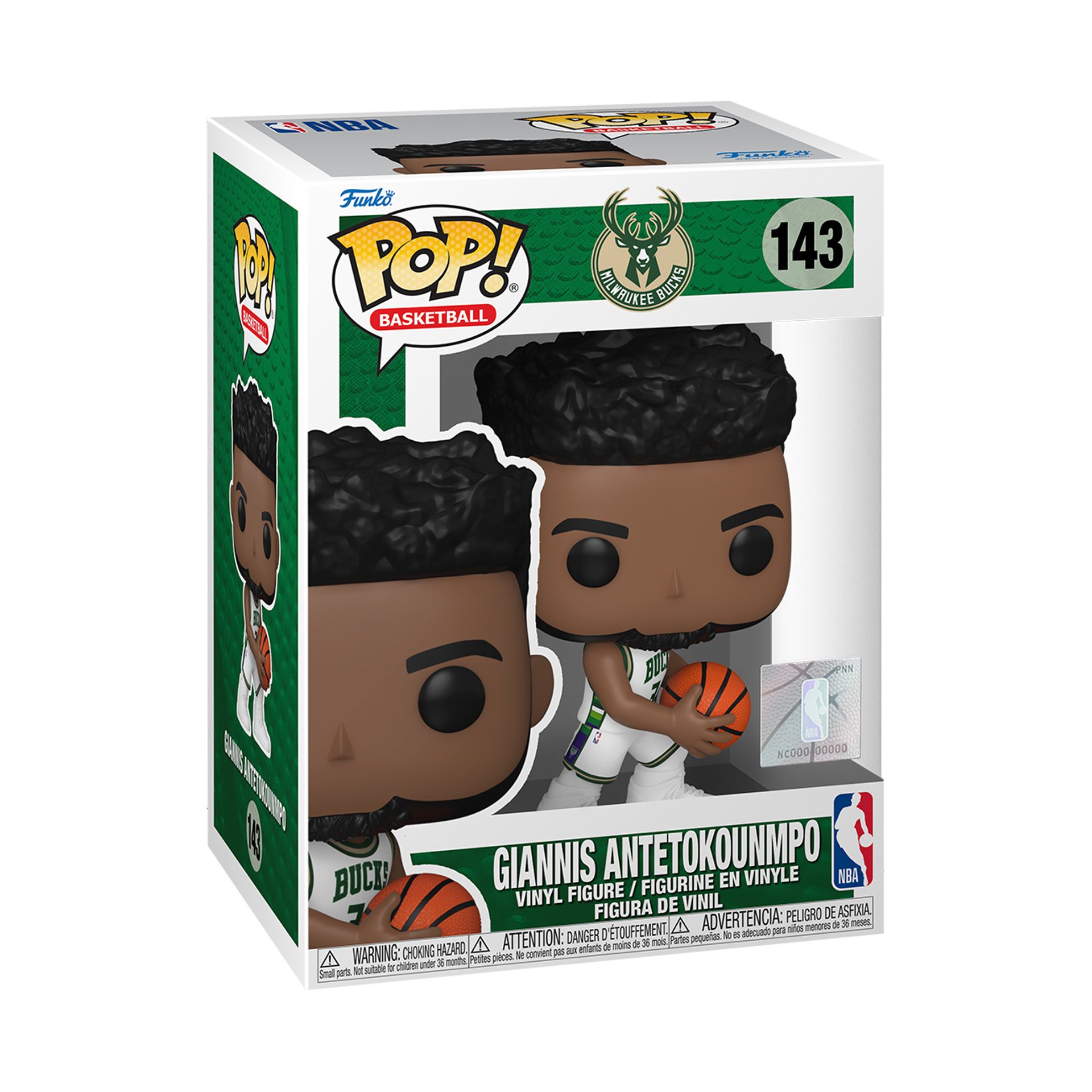Funko Pop! Basketball: Milwaukee Bucks - Giannis Antetokounmpo (Conference East '21) ENG Merchandising - flash vidéo