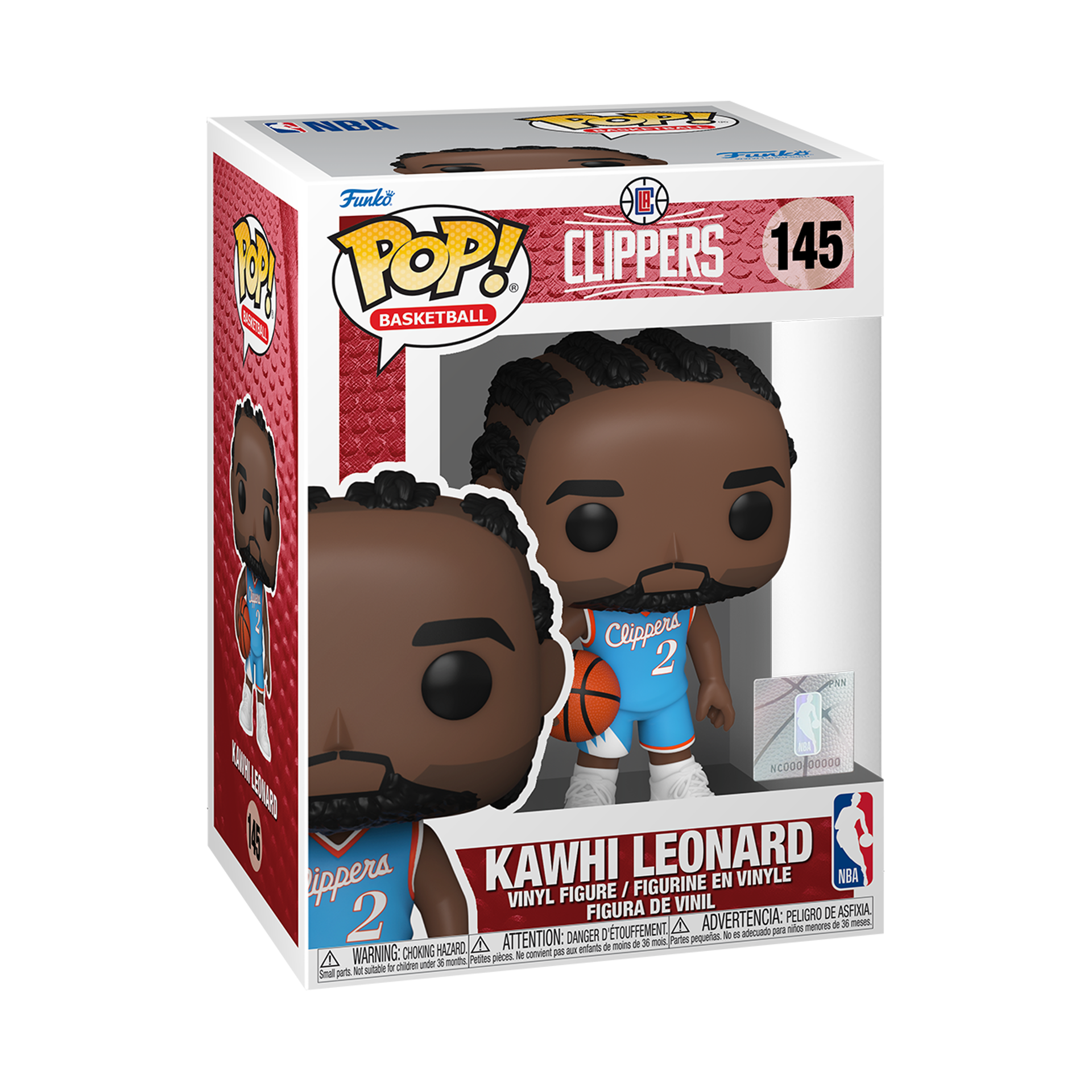 Funko Pop! Basketball: Los Angeles Clippers - Kawhi Leonard (Conference East '21)