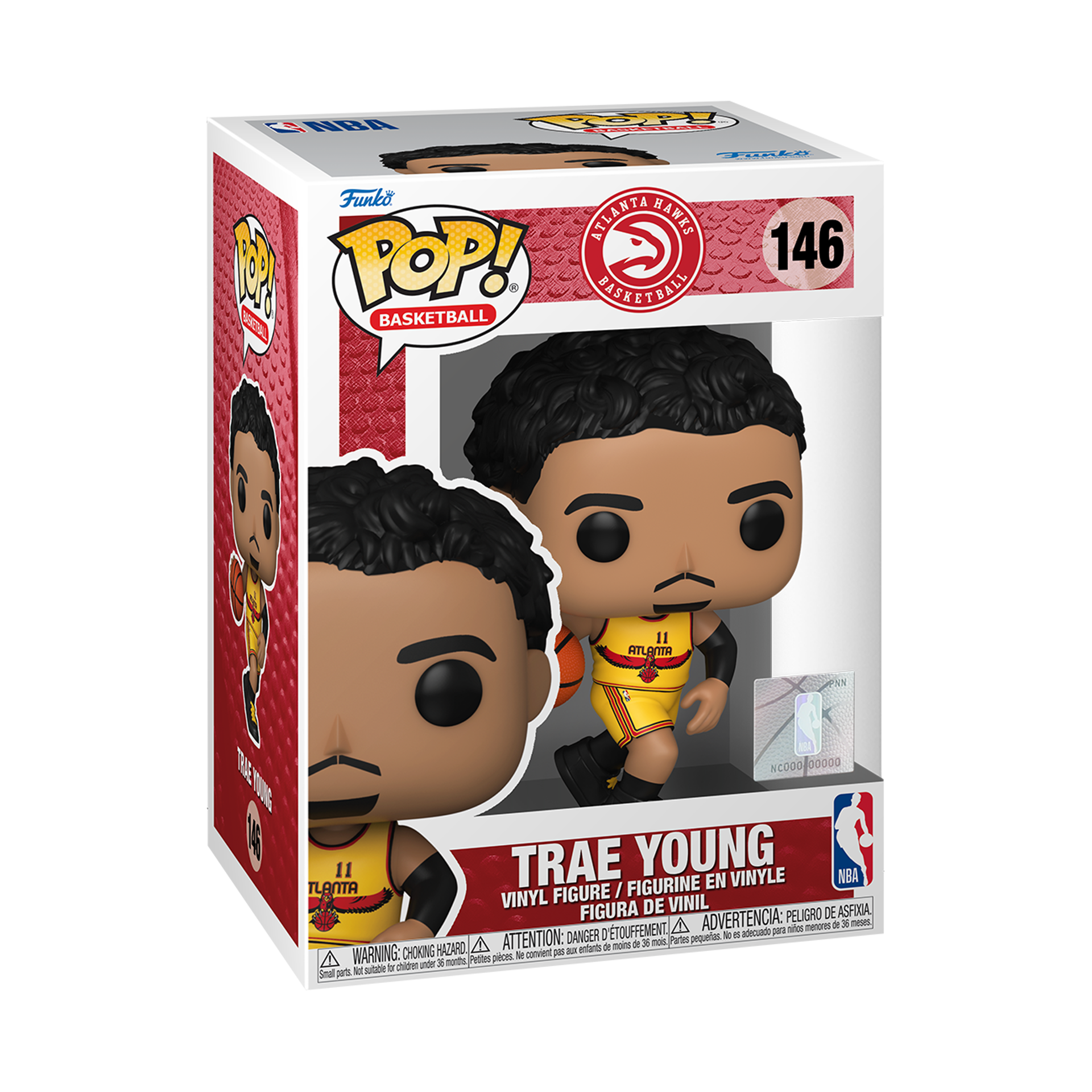 Funko Pop! Basketball: Atlanta Hawks - Trae Young (Conference East '21) - flash vidéo