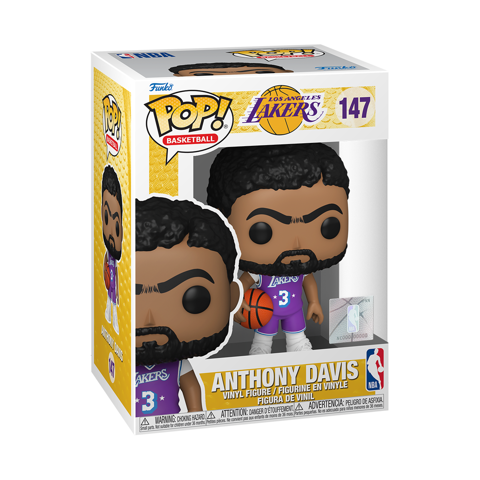 Funko Pop! Basketball: Los Angeles Lakers - Anthony Davis (Conference East '21) - flash vidéo