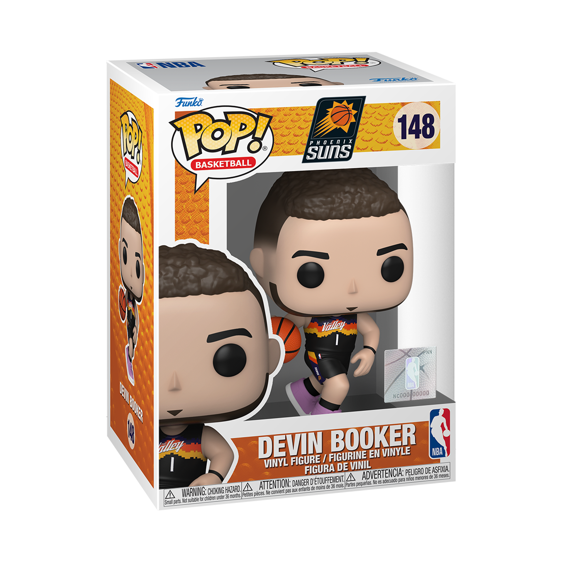 Funko Pop! Basketball: Phoenix Suns - Devin Booker (Conference East '21)