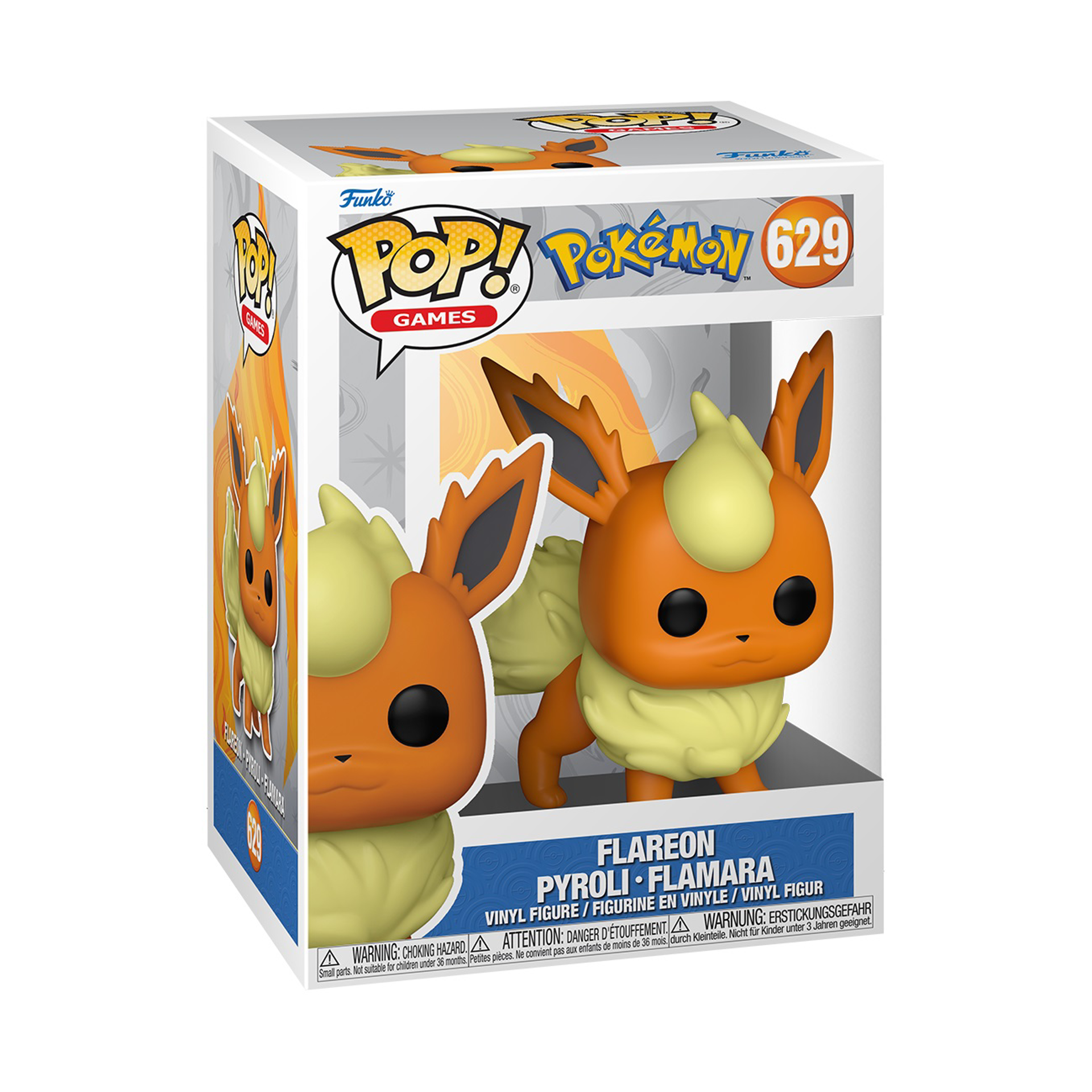 Funko Pop! Games: Pokémon - Pyroli MULT Merchandising