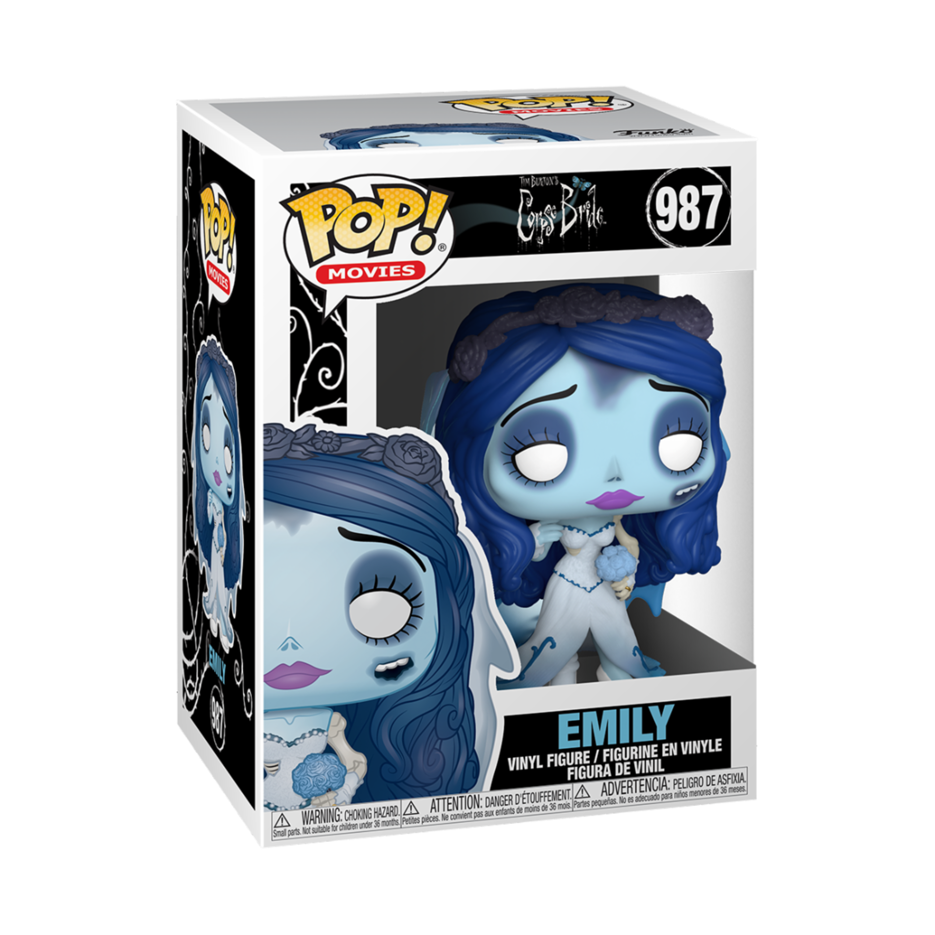 Funko Pop! Movies: Corpse Bride - Emily - flash vidéo